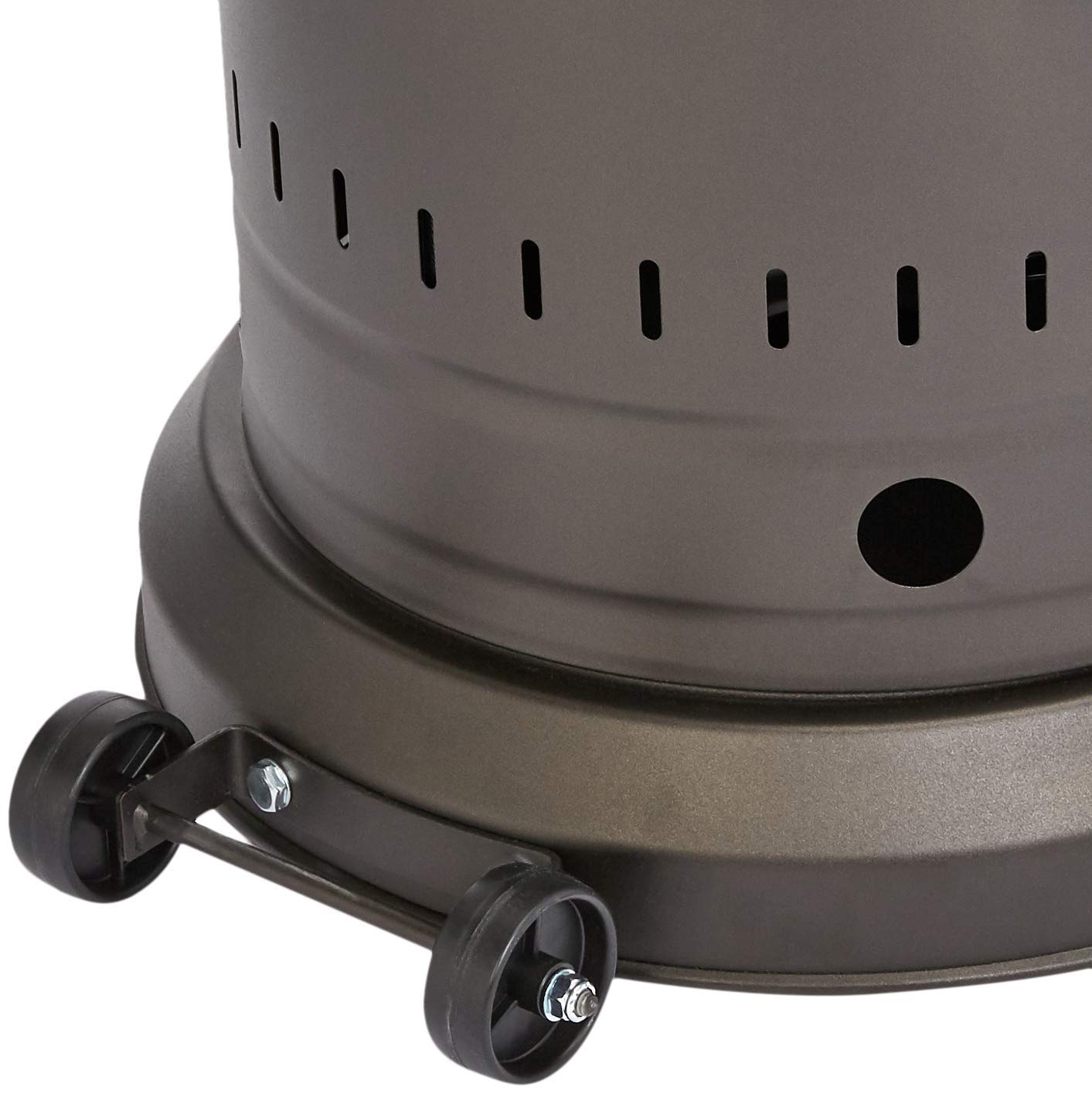 Amazon Basics Stufa a Fungo Acciaio Inox Marrone Sabbia 13,5 kW
