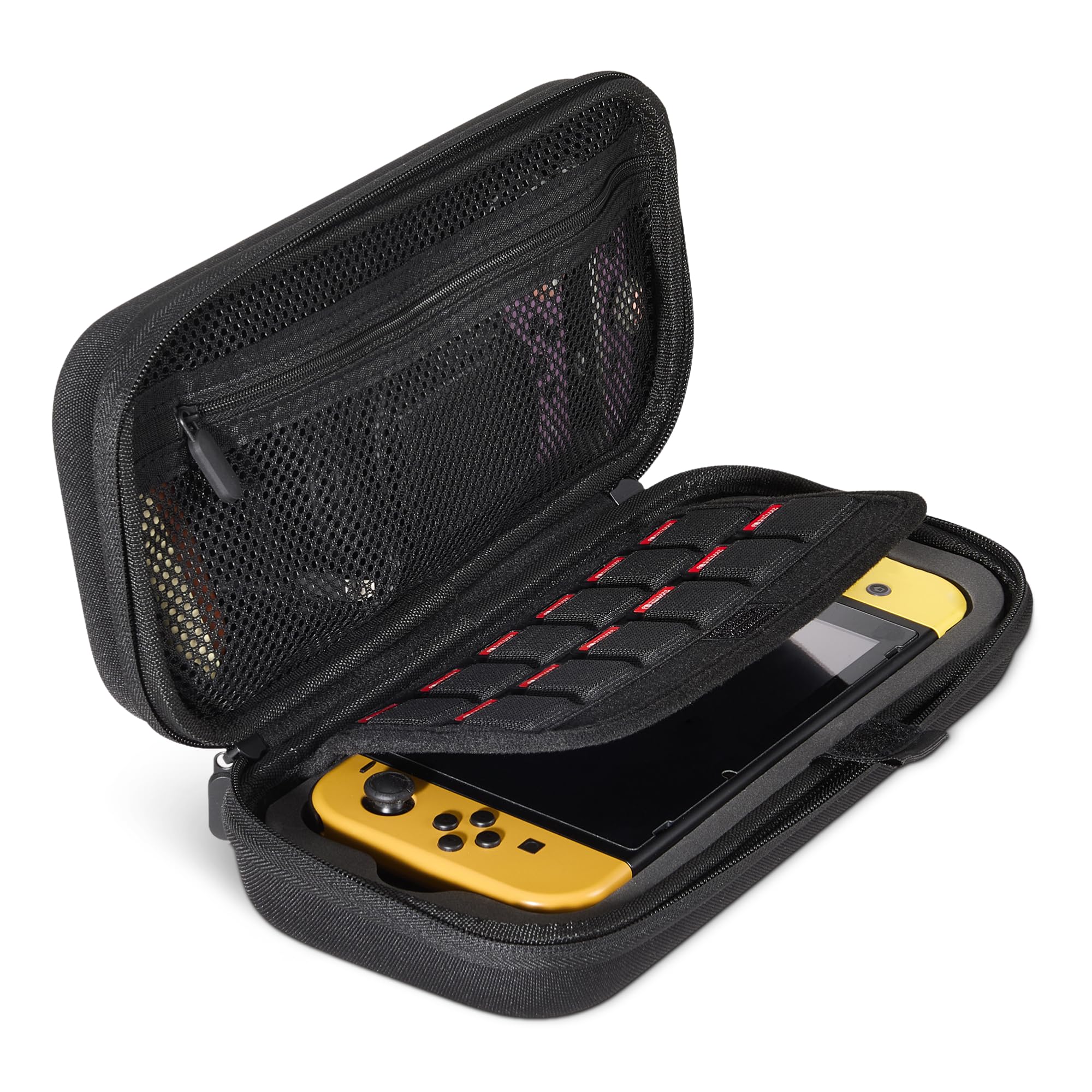 AmazonBasics Custodia Nintendo Switch Nero 12 Slot