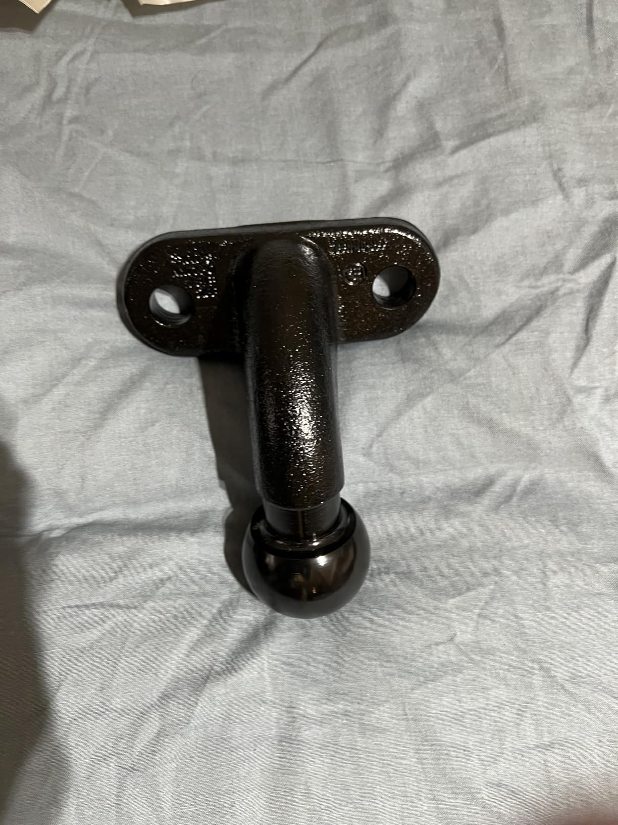 Amazon Basics Sfera Traino 50 mm Nera 3500 kg Acciaio