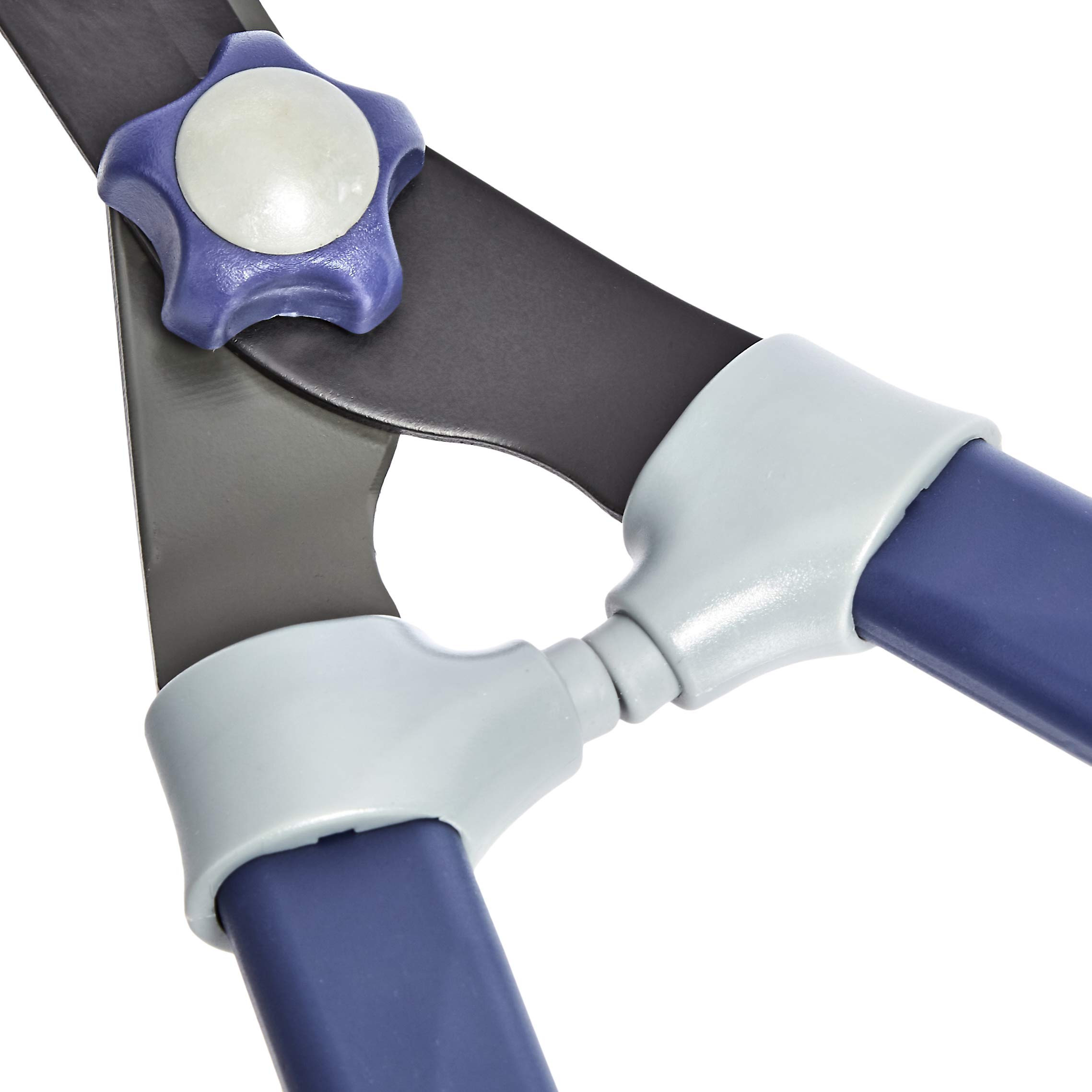 Amazon Basics cesoie per siepi acciaio 43 cm grigio blu