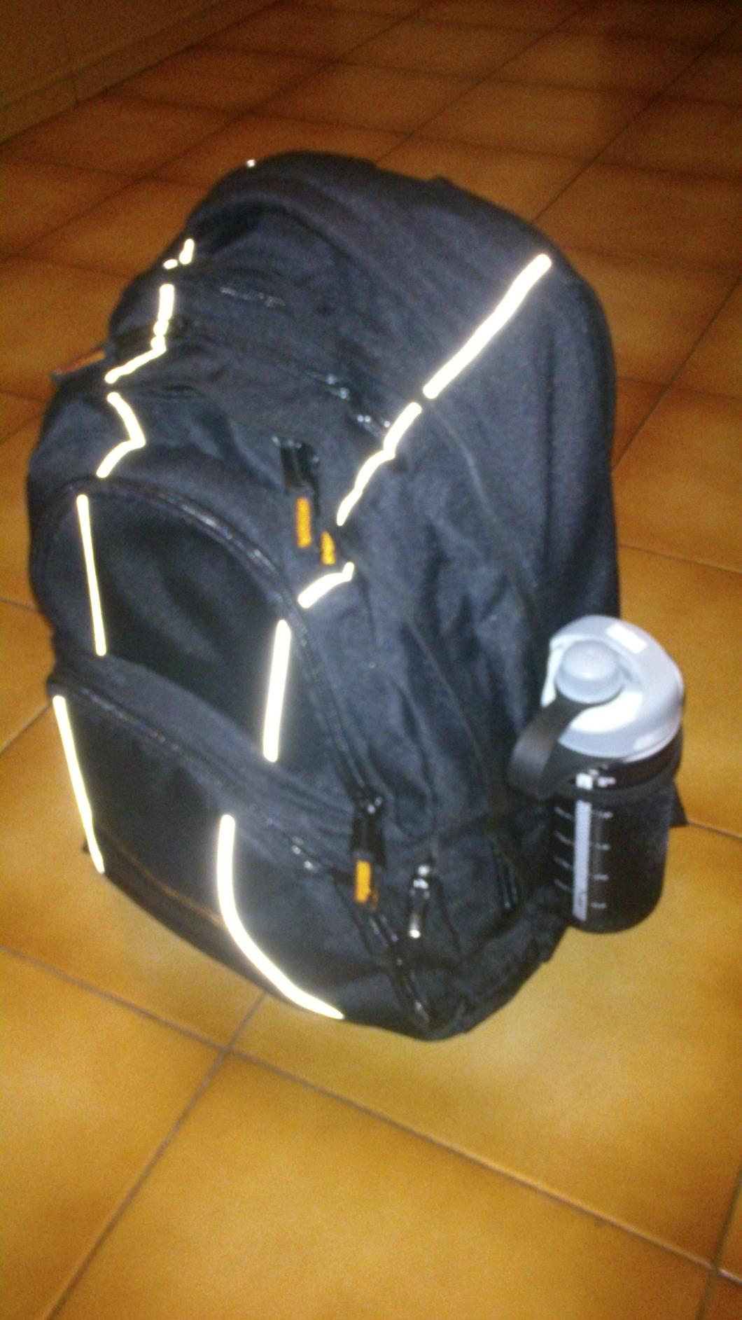 AmazonBasics Zaino per Laptop 17 Pollici Nero Imbottito