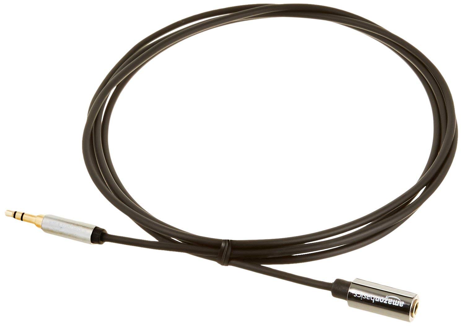Amazon Basics Cavo Prolunga Audio Stereo 3,5 mm 1,8 m