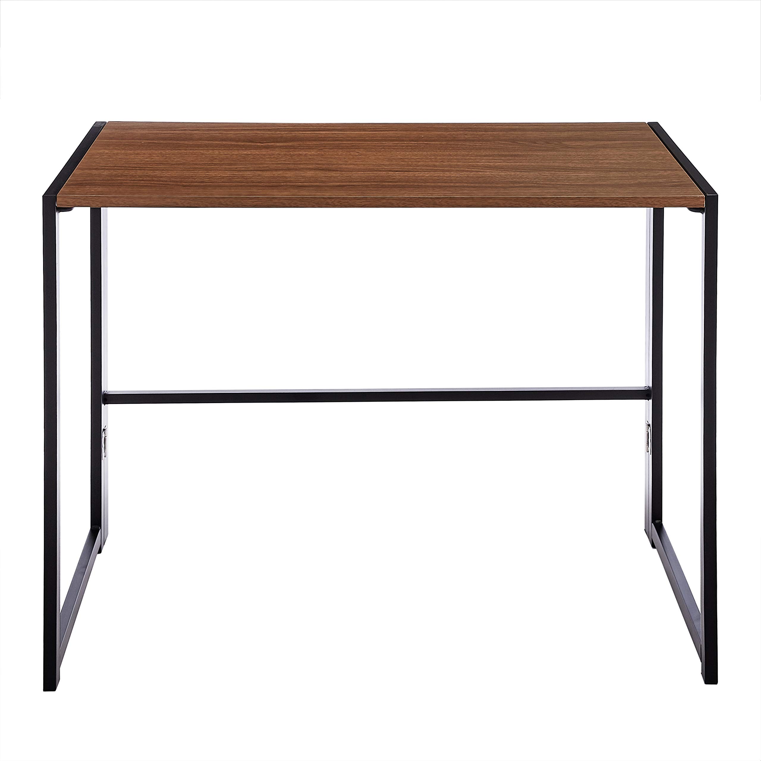 AmazonBasics Tavolo pieghevole 102 cm nero portatile