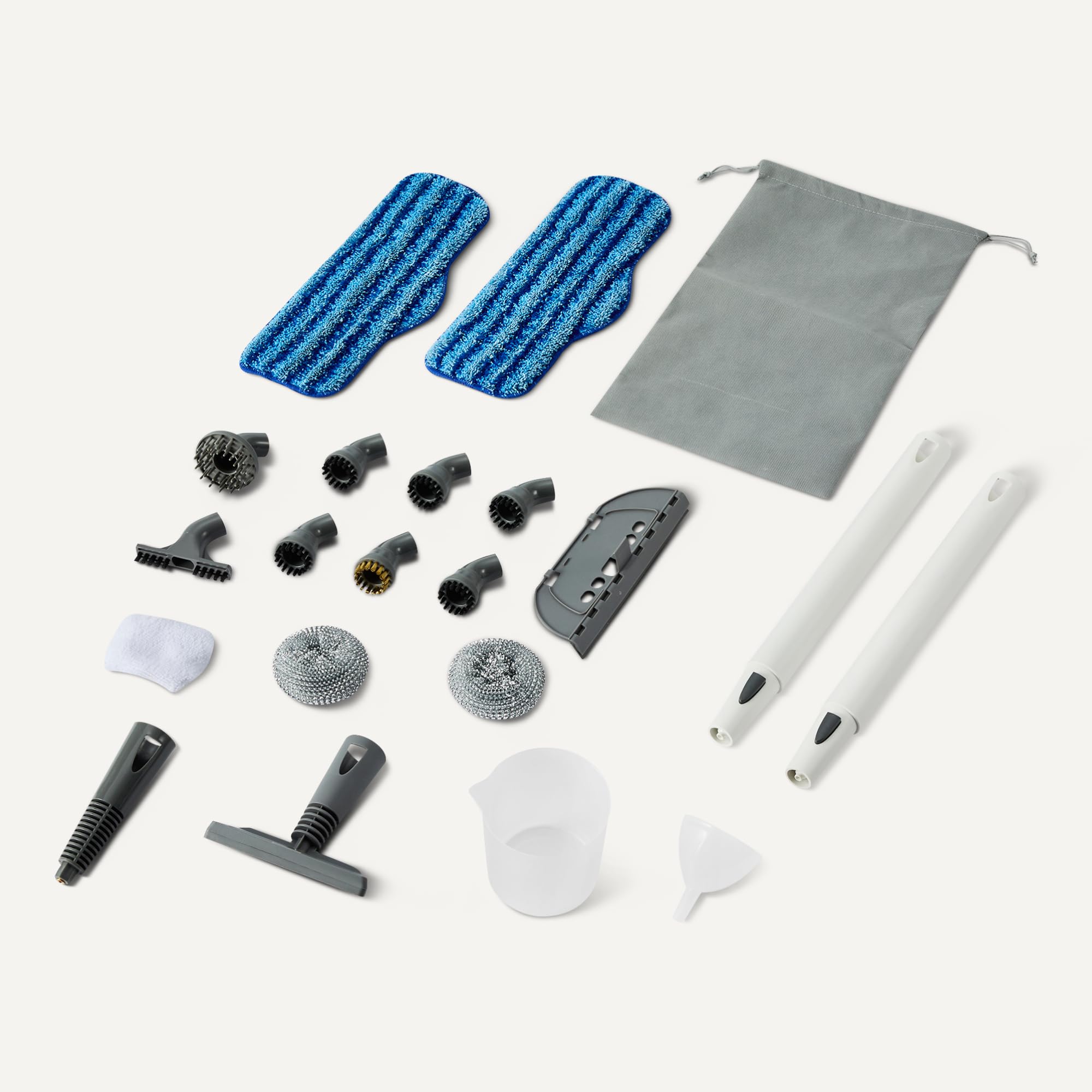 Amazon Basics Pulitore vapore 1,5 L 1500 W 22 accessori