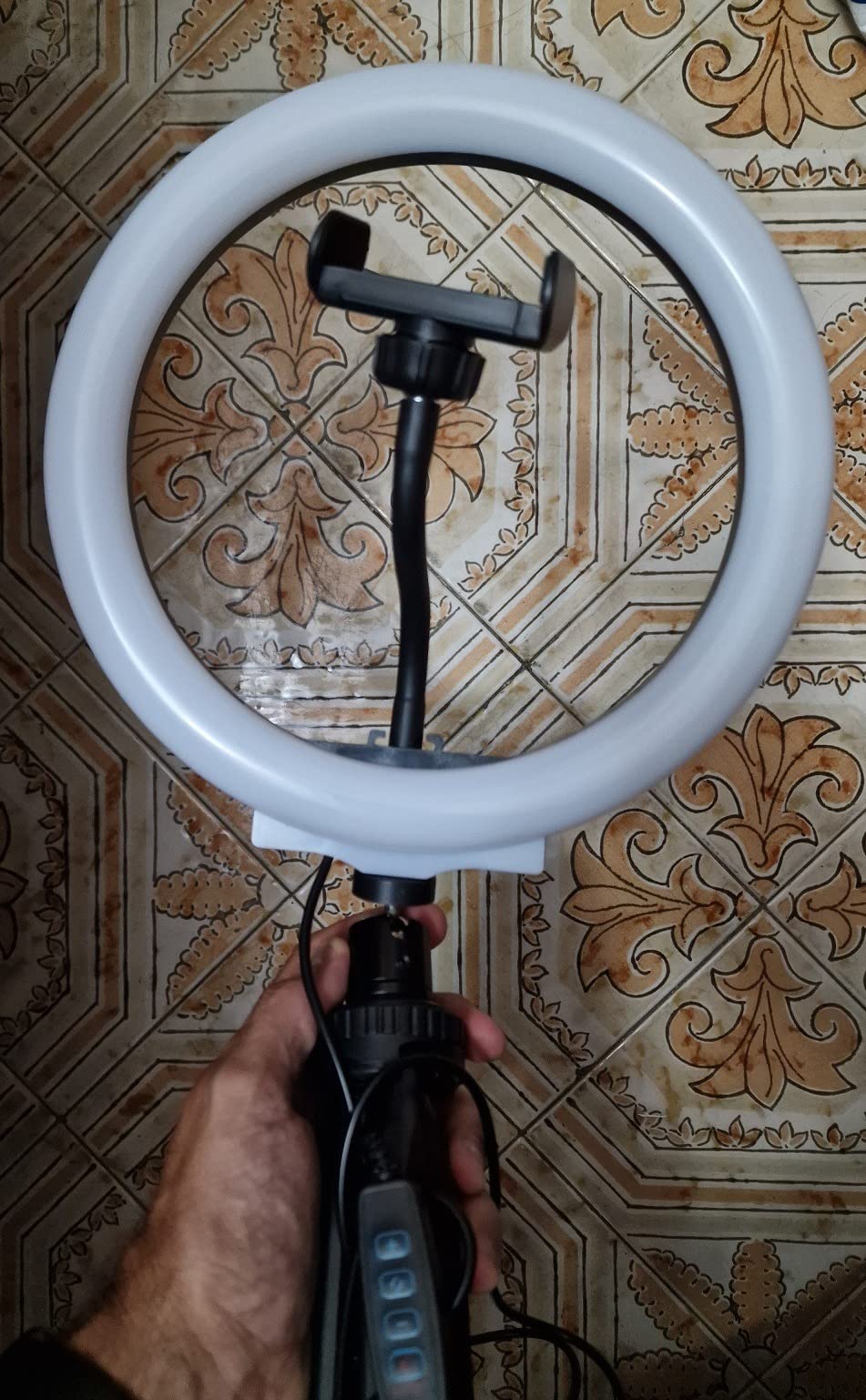 RealPlus Luce ad Anello Ring Light 10 Pollici con Treppiede