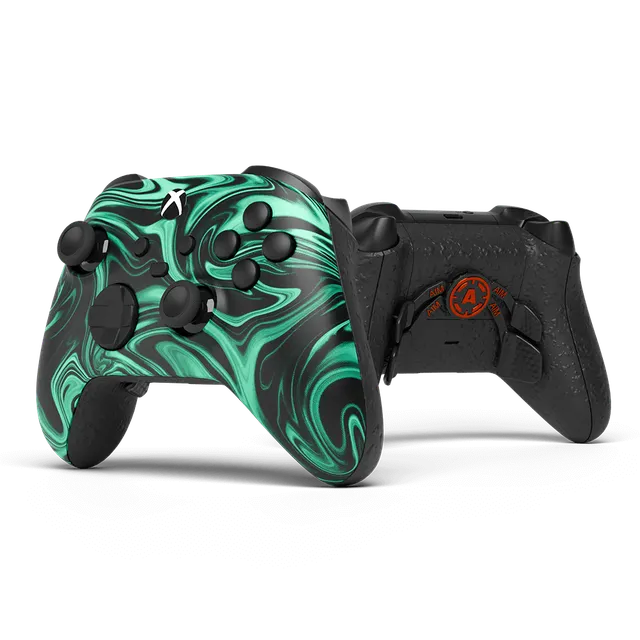 Aim Controller Caustic Green controller Xbox verde
