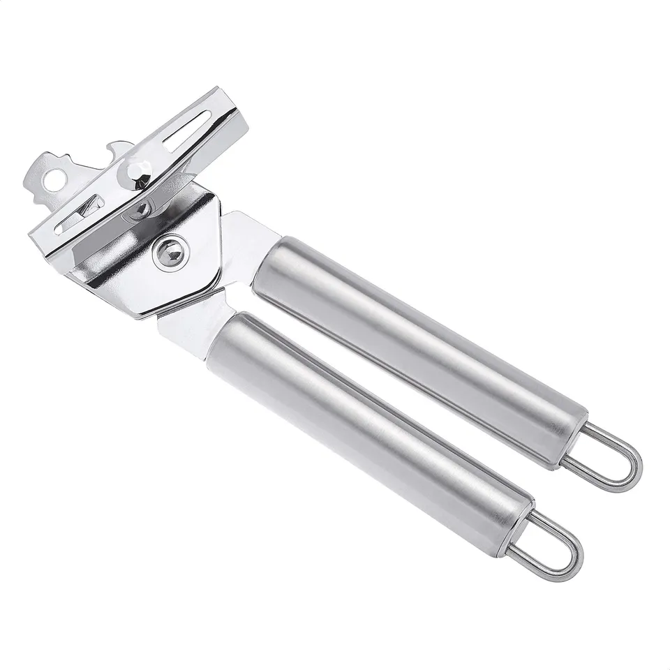 AmazonBasics 3 in 1 Apriscatole Manuale Acciaio Inox