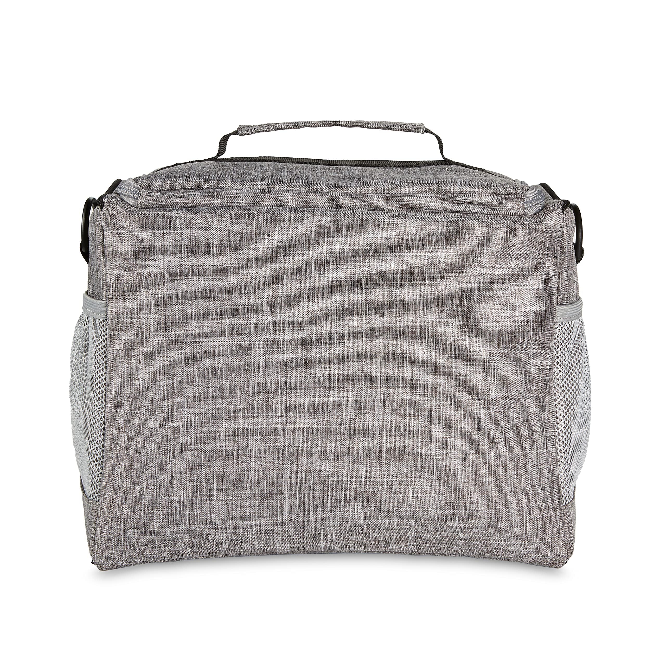 AmazonBasics Borsa Termica 12 L 24 Lattine Tracolla Impermeabile