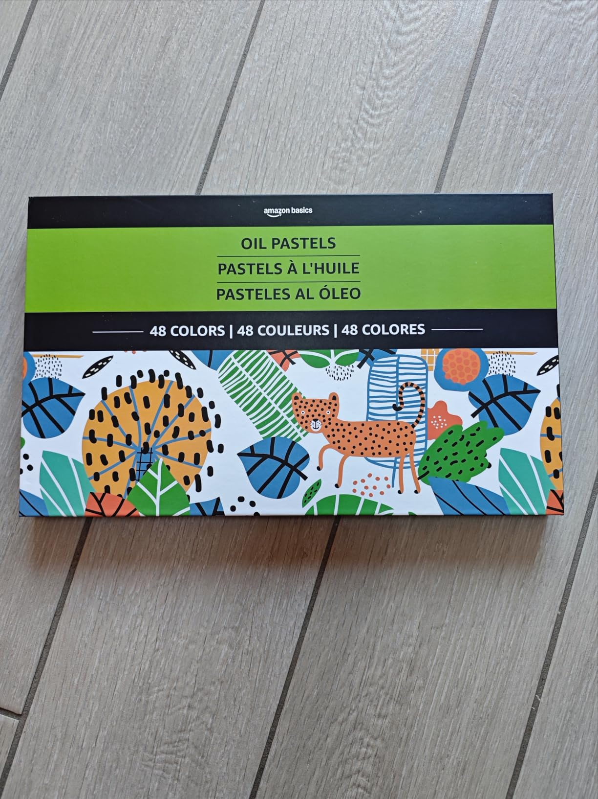 Amazon Basics pastelli a olio morbidi 48 colori per artisti