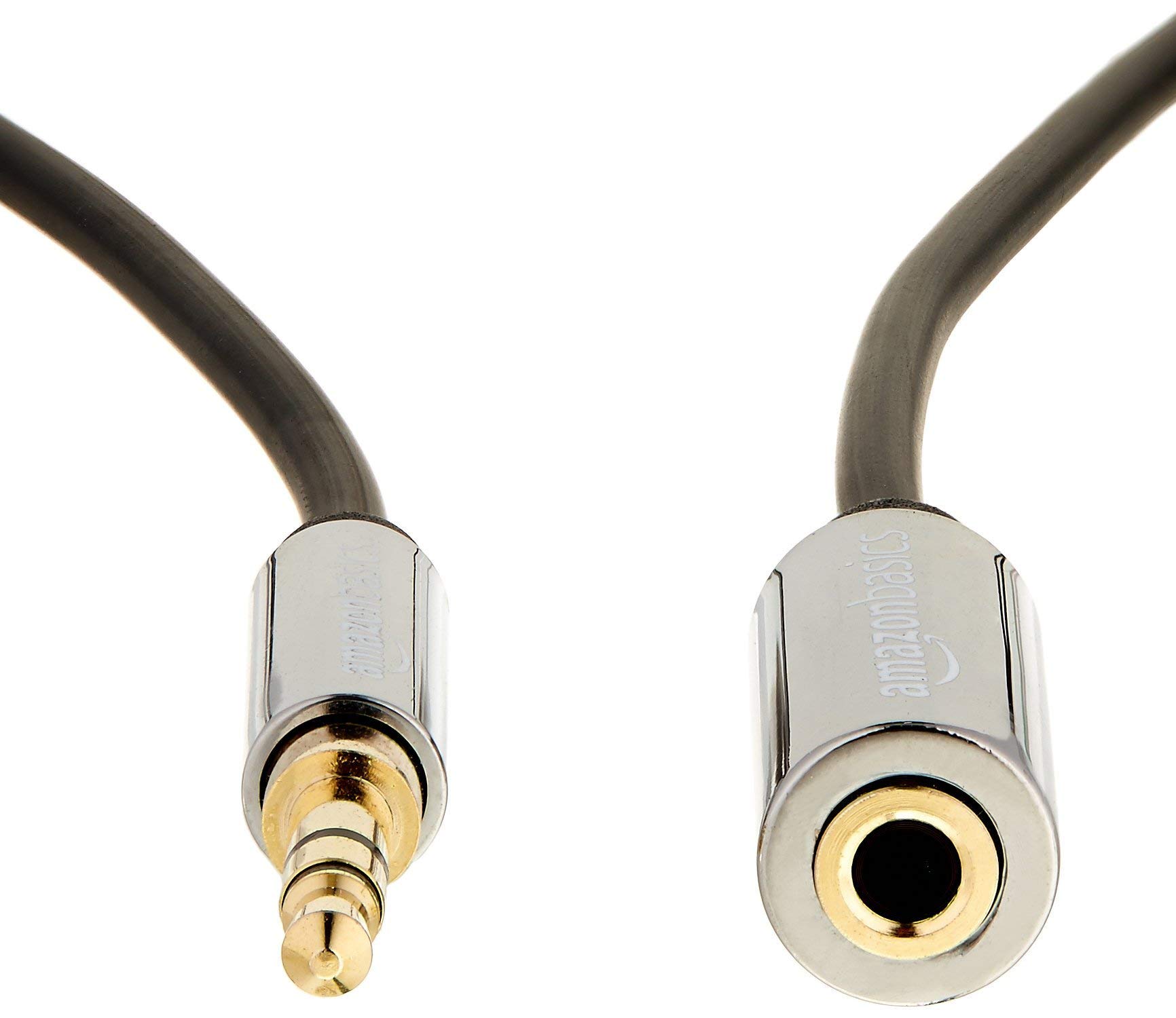Amazon Basics Cavo Prolunga Audio Stereo 3,5 mm 1,8 m