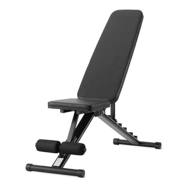 Amazon Basics Panca Pesi Regolabile Pieghevole Nera 299 kg