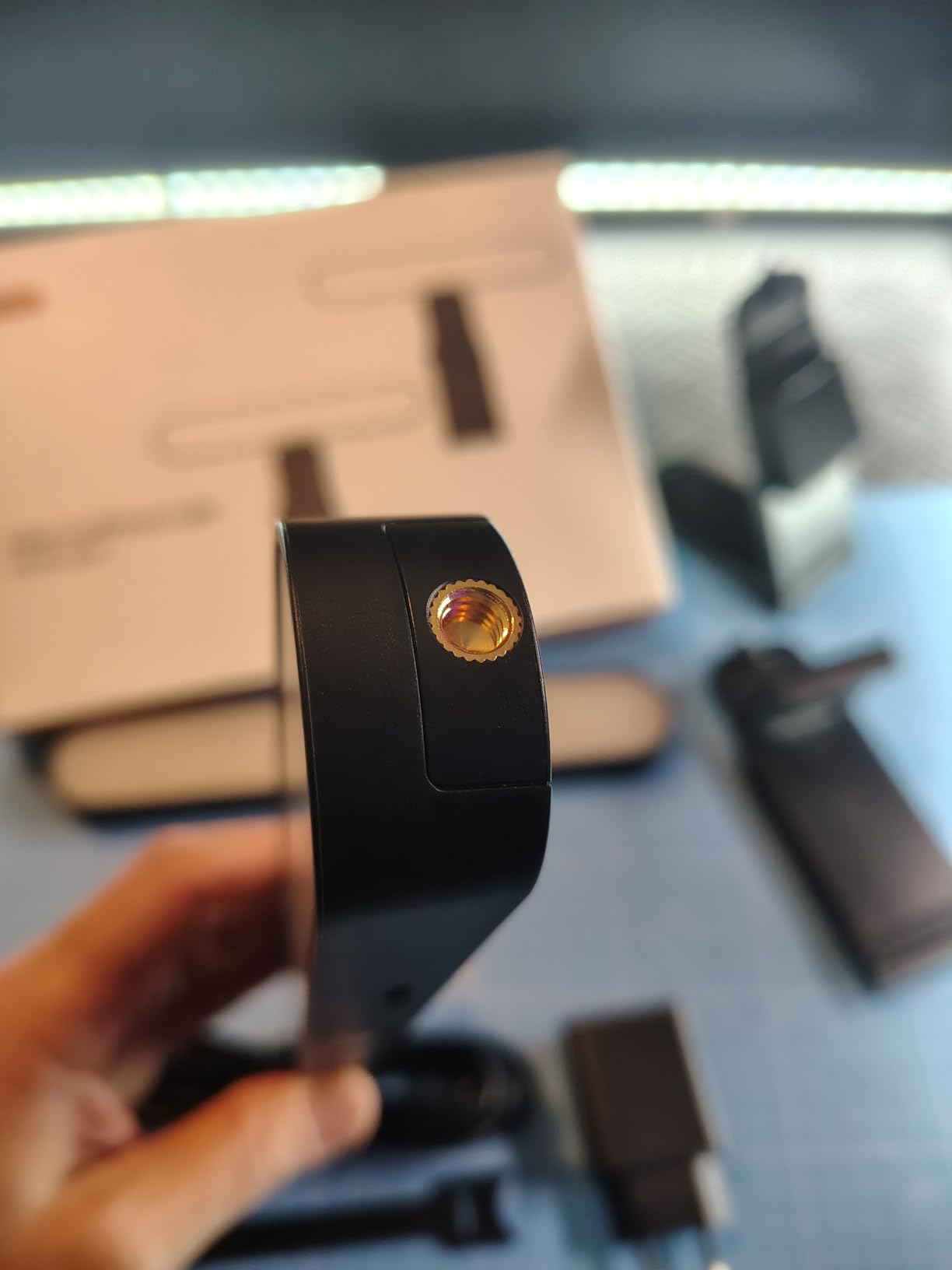 RealPlus luce video LED con supporto 1 pezzo luce morbida