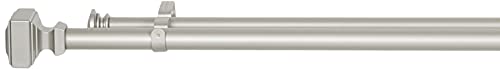 Amazon Basics Bastone Doppio Tenda 183-366 cm Nichel Estensibile