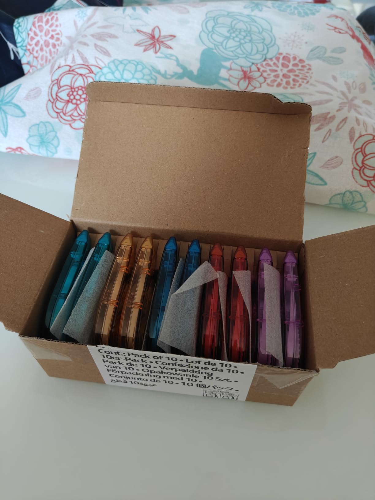 Amazon Basics correttore a nastro 12 m confezione 4 pezzi