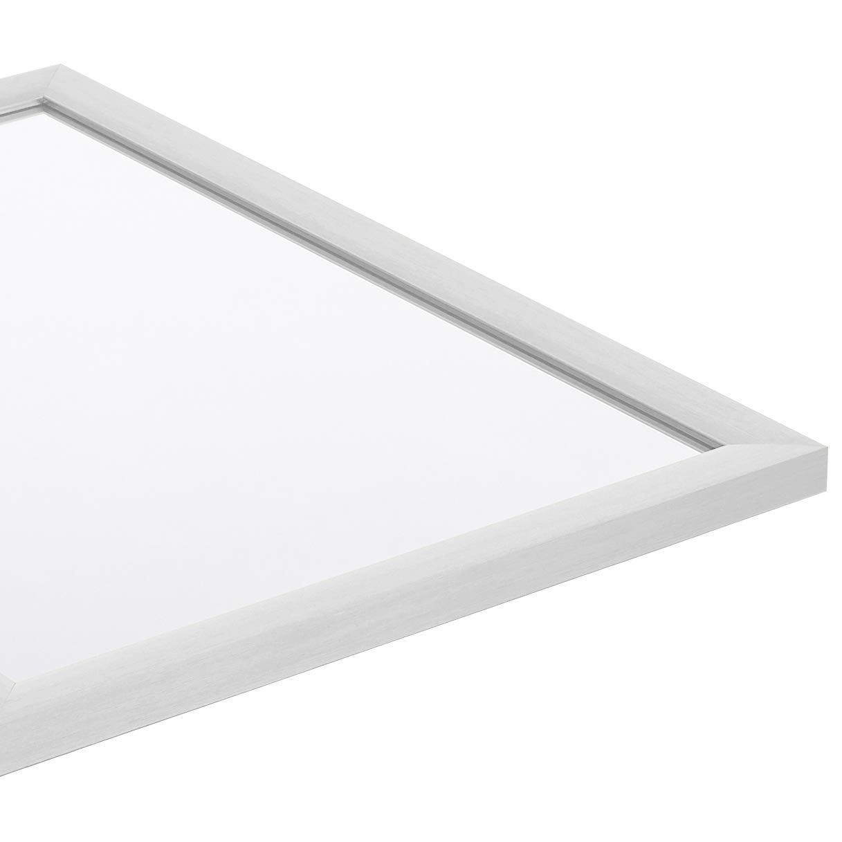 AmazonBasics Specchio parete rettangolare nichel 51x71