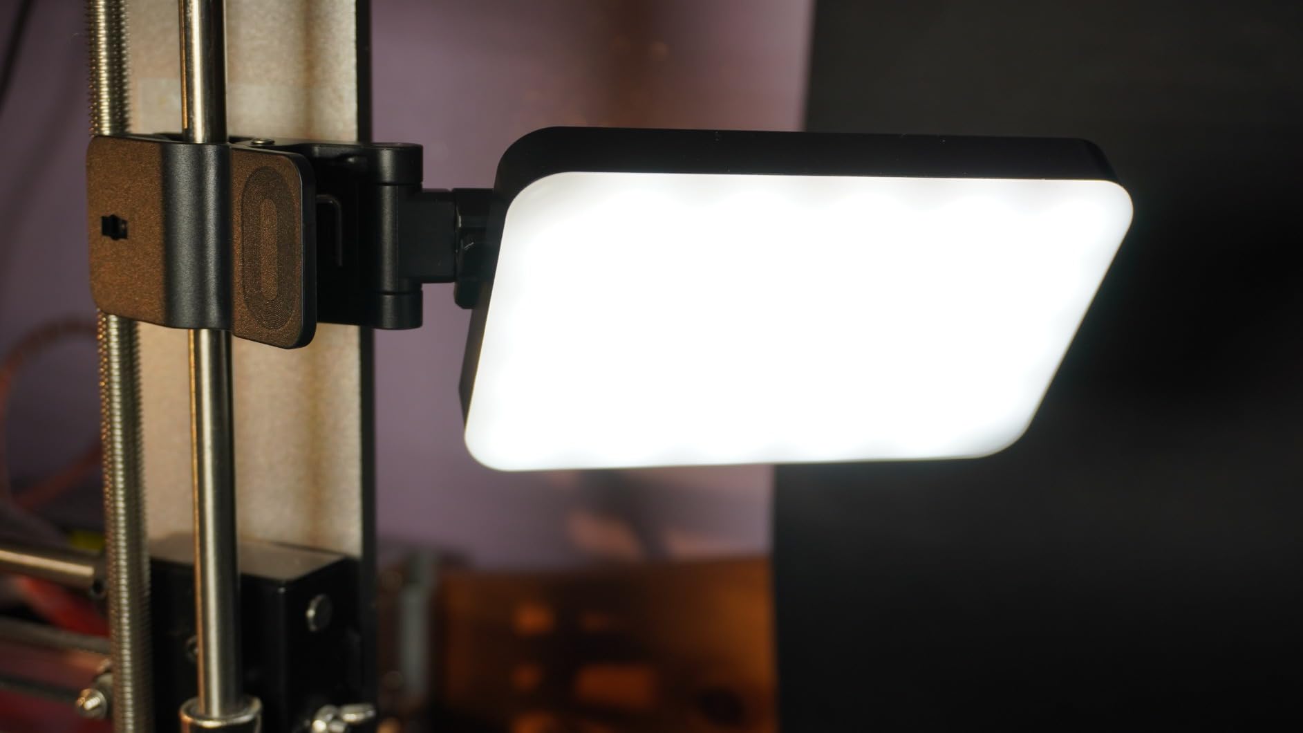 RealPlus Luce Selfie Clip 80 LED Nero 2000mAh
