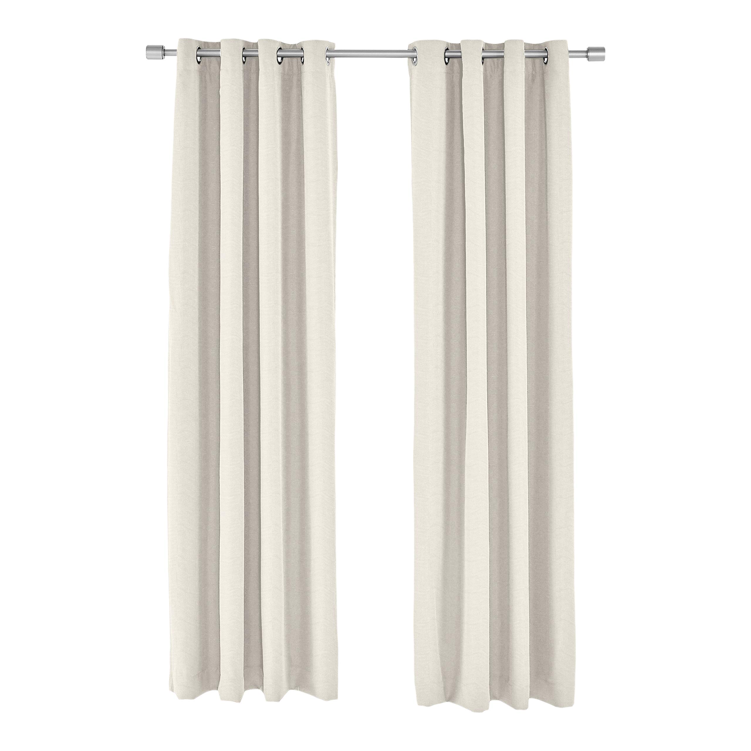Amazon Basics Mabry 52x95 tende oscuranti avorio 2 pezzi blackout