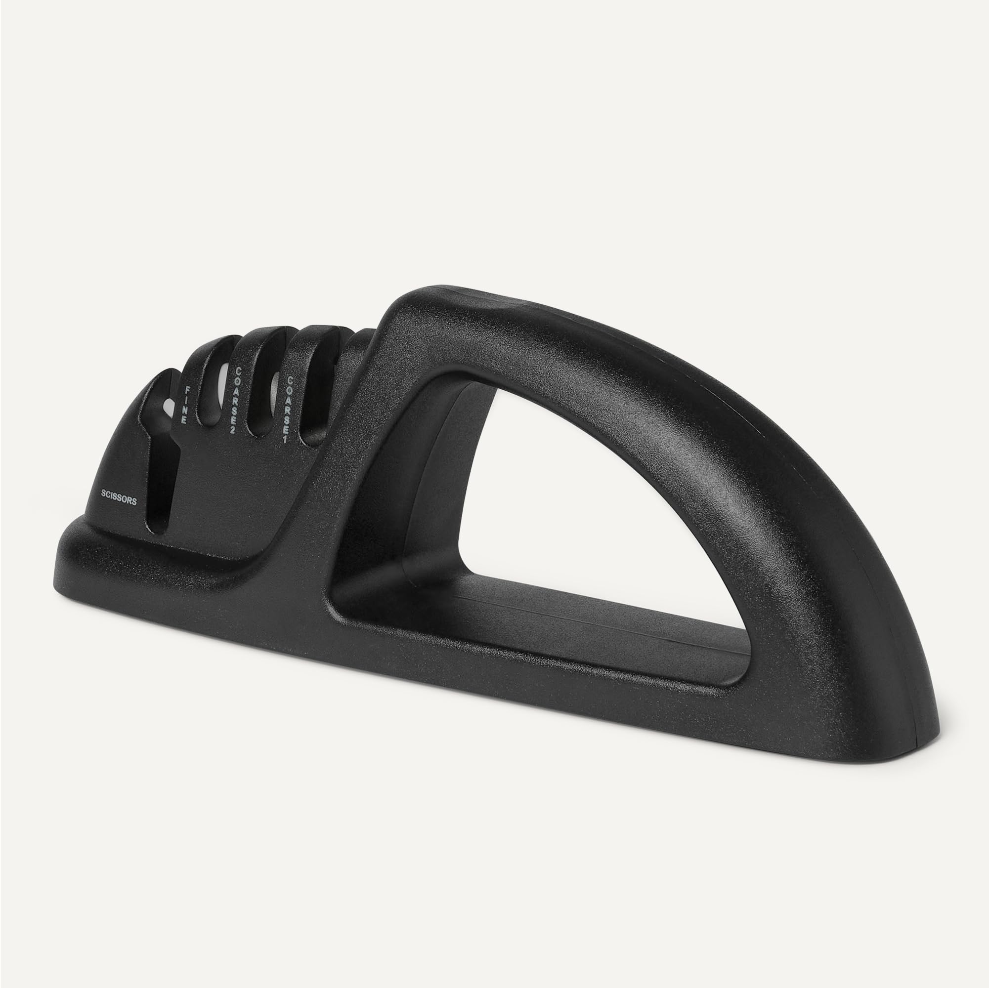 Amazon Basics affilacoltelli 4-in-1 con guanto antiscivolo