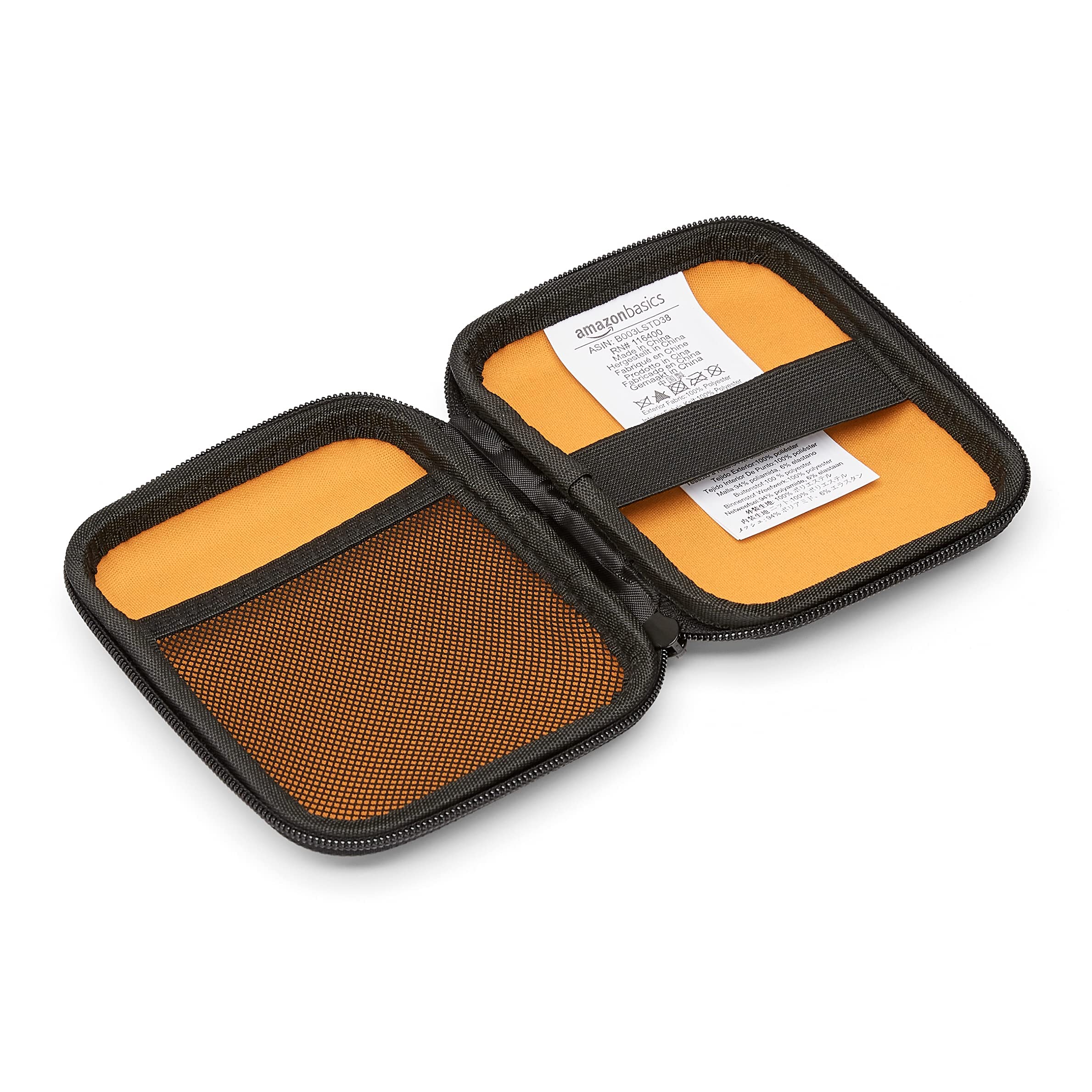 AmazonBasics Custodia Rigida HDD My Passport Nera