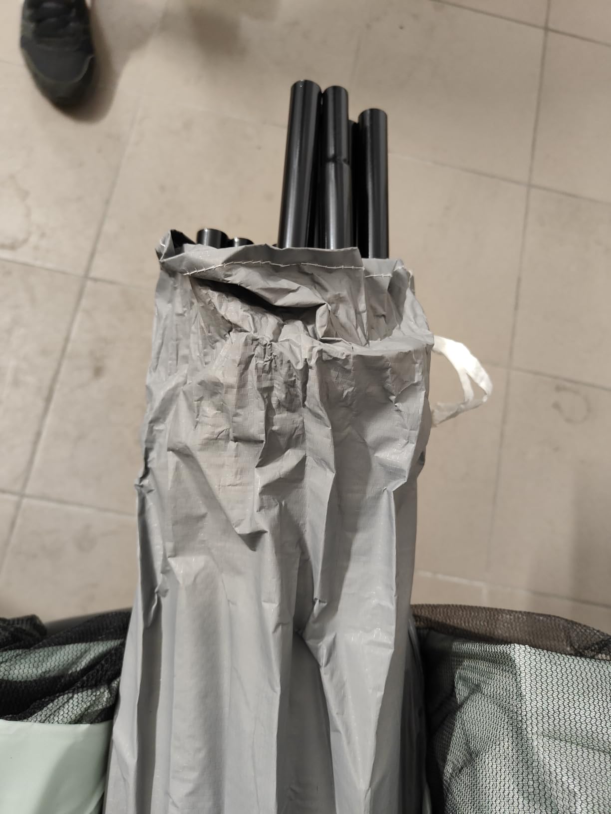 Amazon Basics tenda gazebo con zanzariera 3,7x3,7 m UPF50+