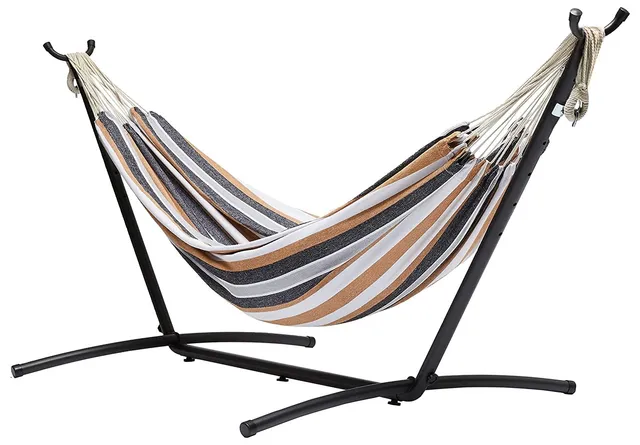 AmazonBasics amaca doppia con struttura variegata 2 posti