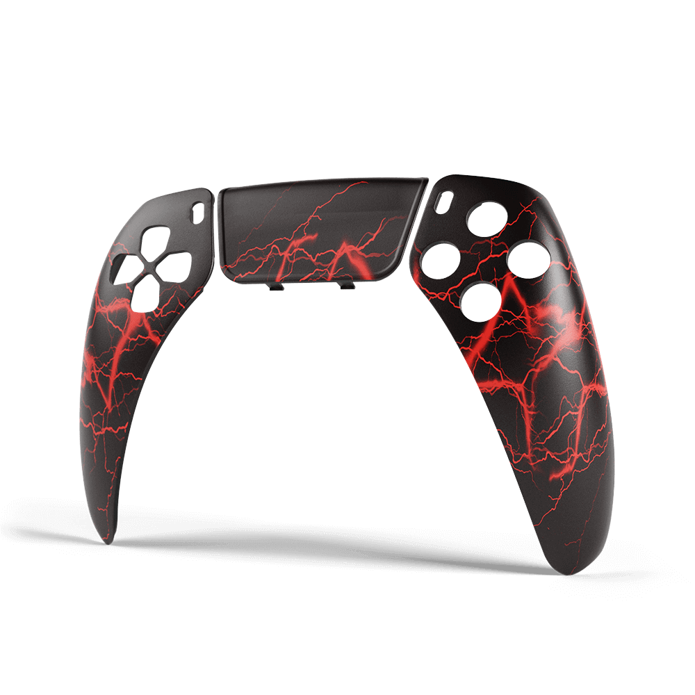 Aim Controller Storm Red cover PS5 magnetica rosso nero