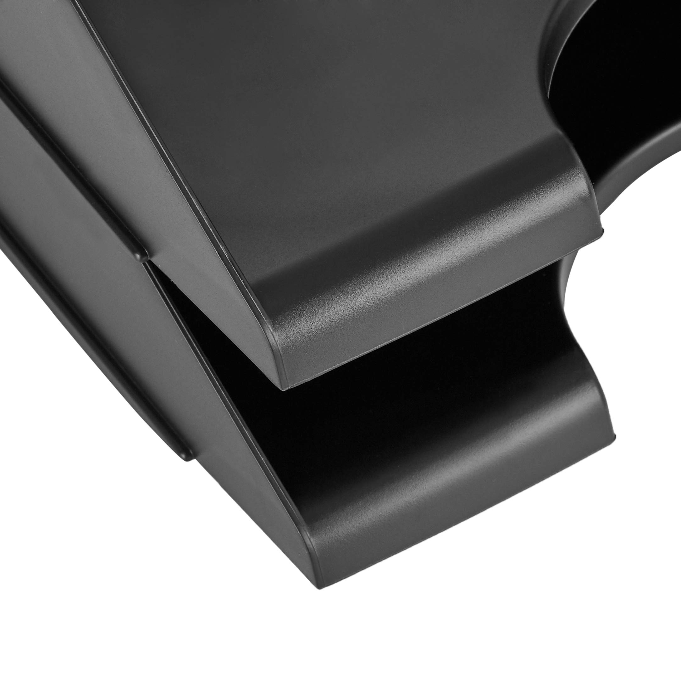 Amazon Basics Vassoio Portacorrispondenza A4 Nero 2 Pezzi