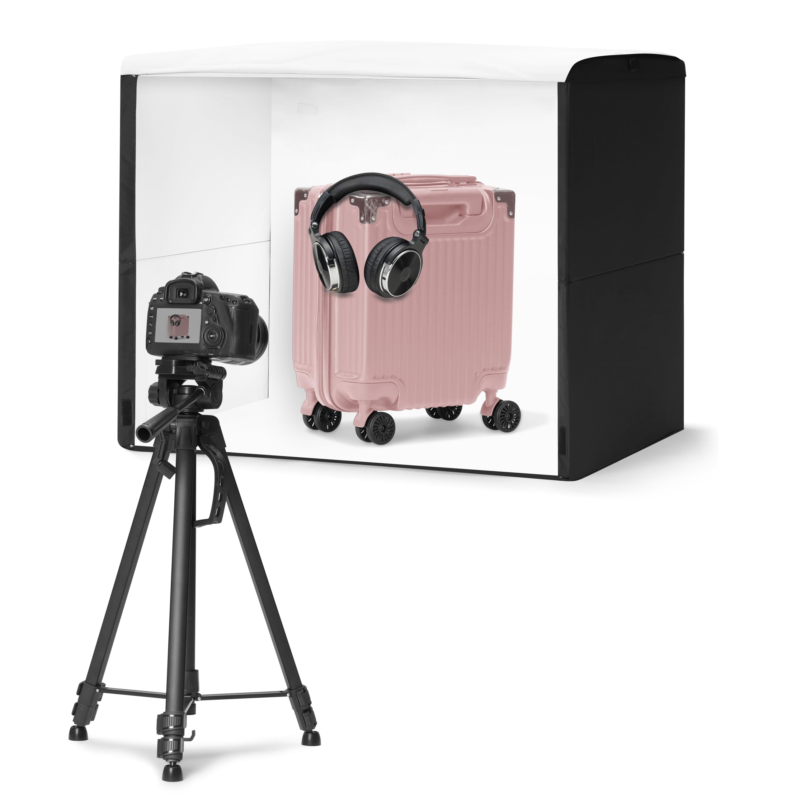 Amazon Basics Studio box fotografico LED pieghevole 55x70