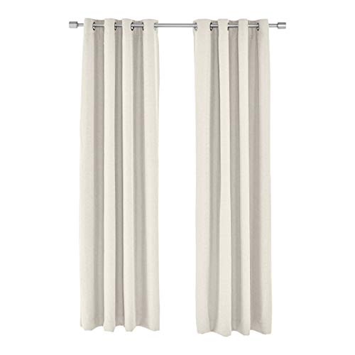 Amazon Basics Mabry 52x95 tende oscuranti avorio 2 pezzi blackout