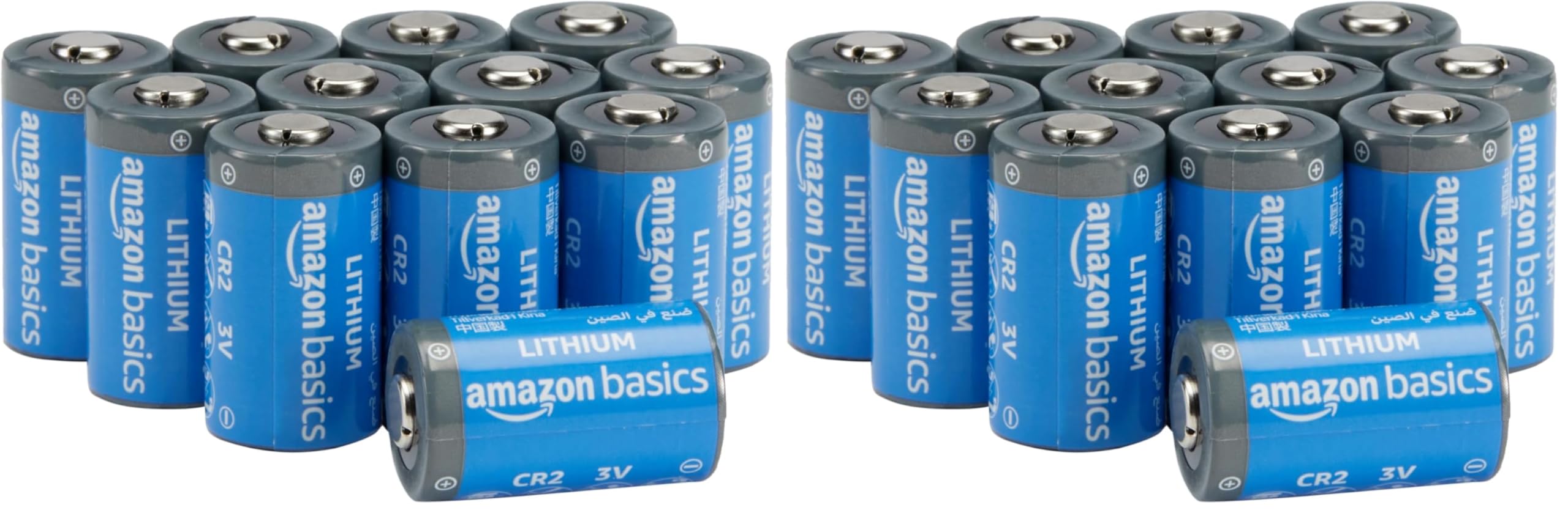 AmazonBasics batterie litio CR2 3V 4 pezzi lunga durata