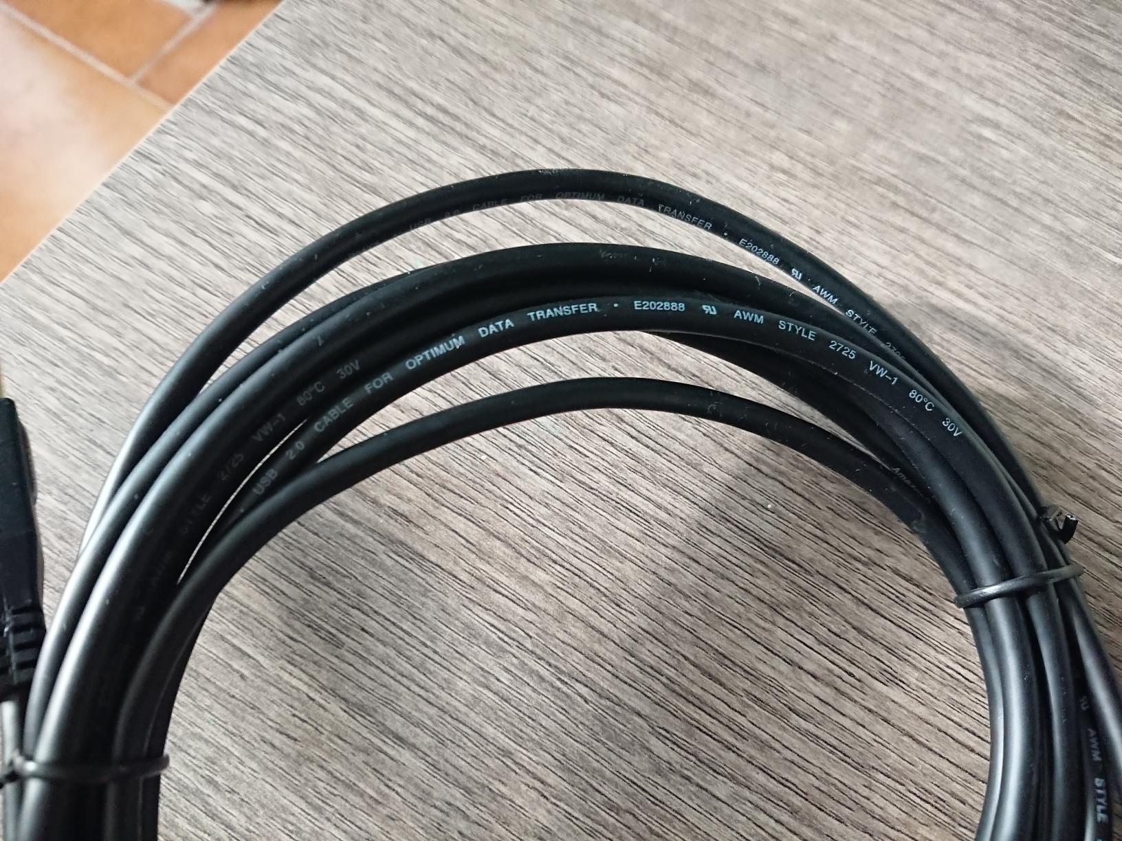 Amazon Basics cavo USB 2.0 A-B 4,8 m nero alta velocità