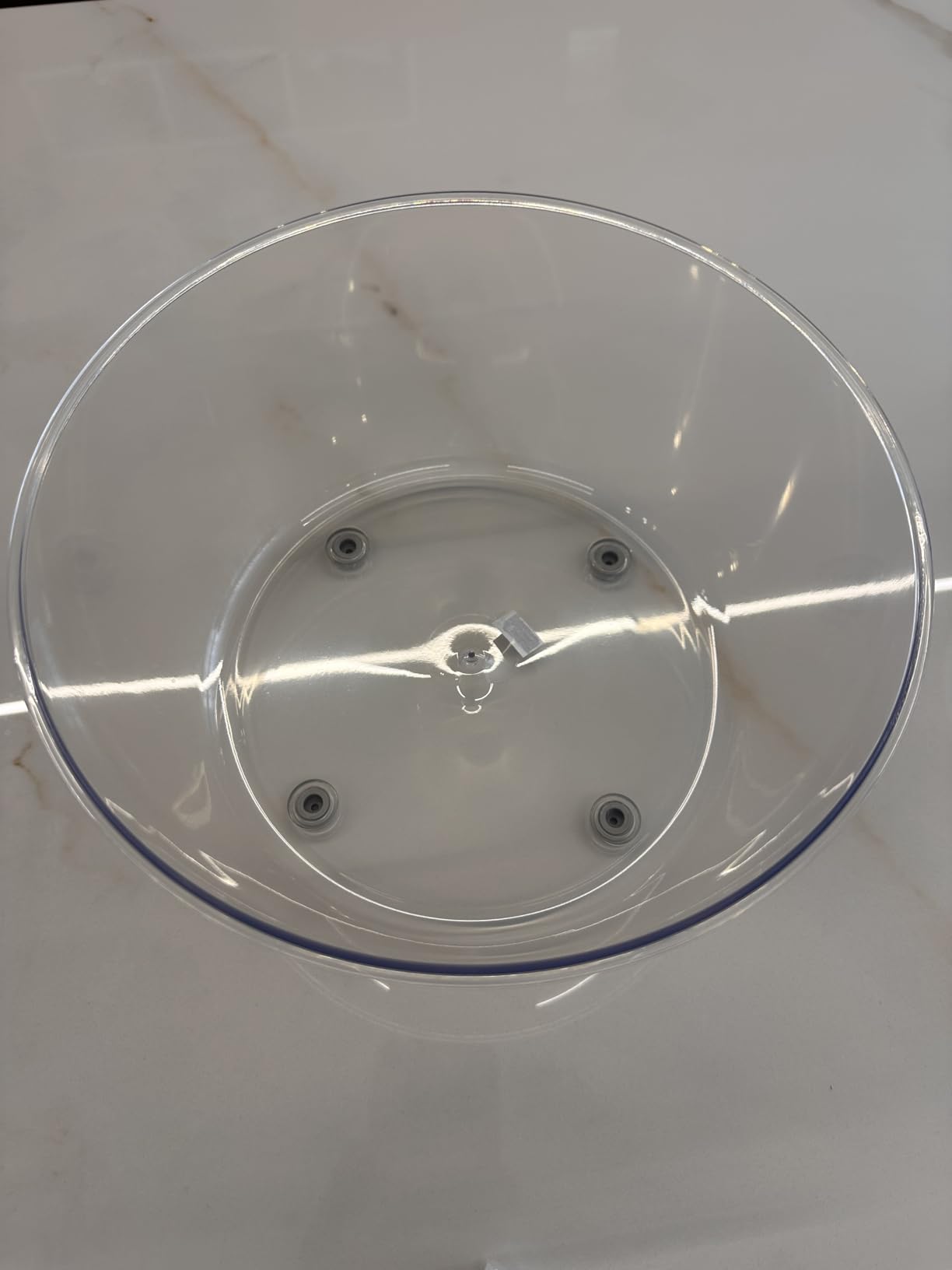 Amazon Basics centrifuga insalata 4L grigio lino senza BPA