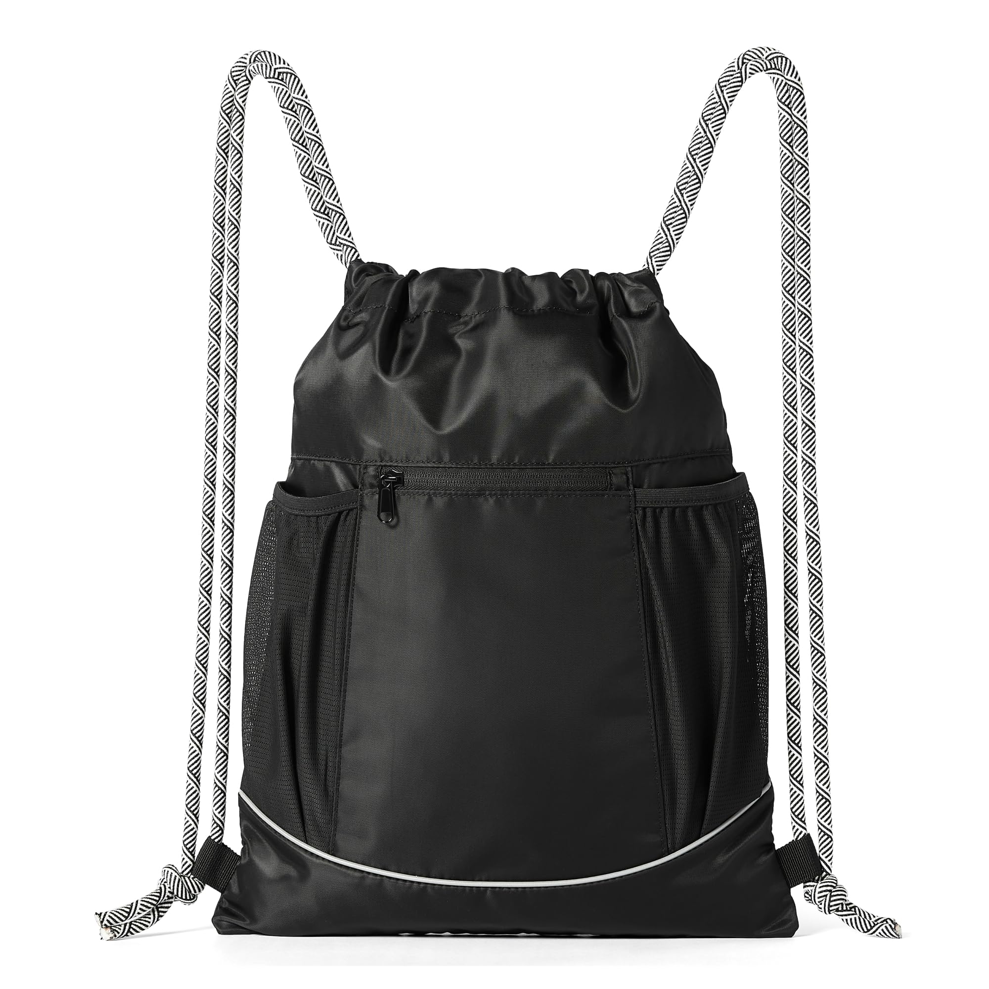 Amazon Basics Zaino Sacca Coulisse Rosa Taglia L