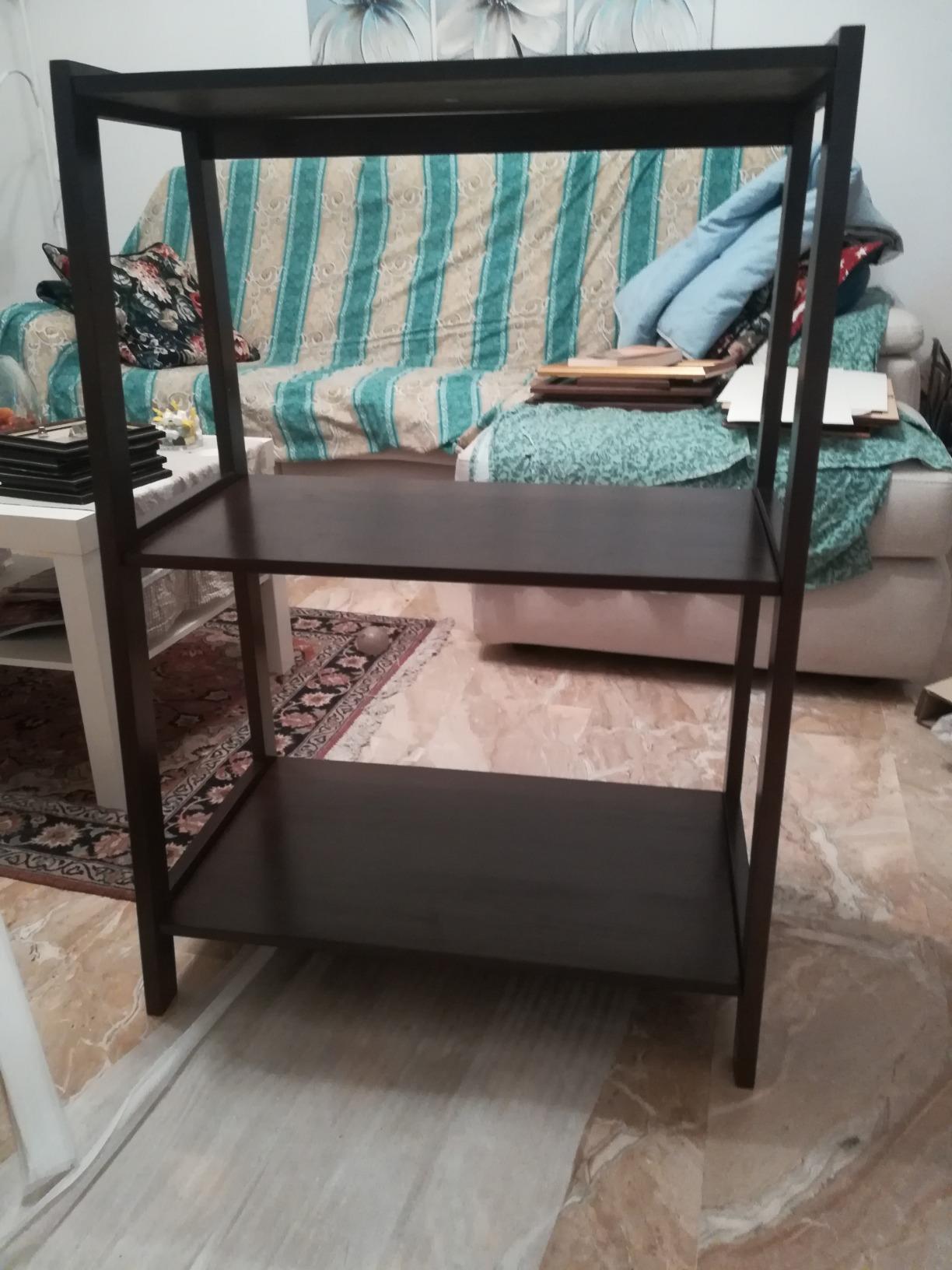 Amazon Basics Libreria 5 Ripiani Legno Massello Bianco 189 cm