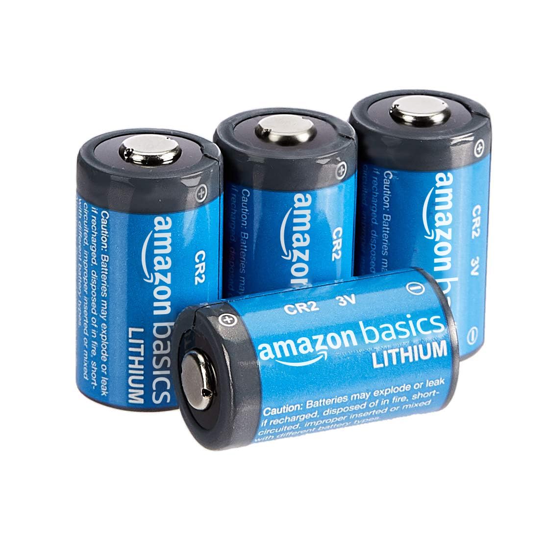 AmazonBasics batterie litio CR2 3V 4 pezzi lunga durata