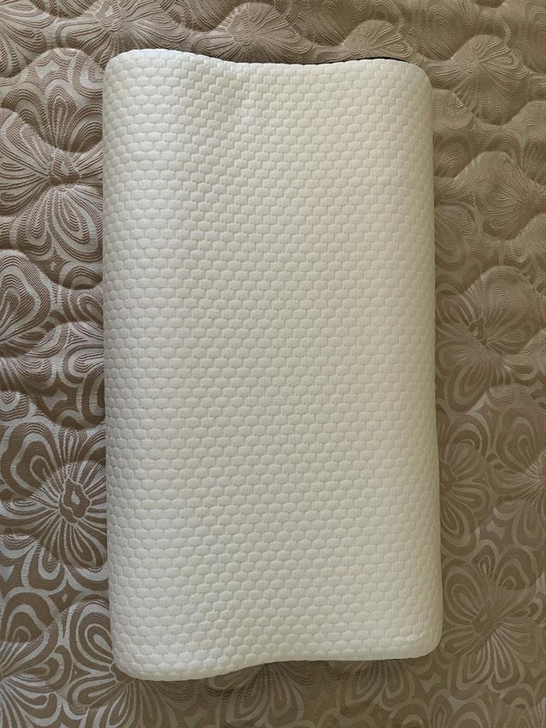Amazon Basics Cuscino Memory Foam Cervicale 60x35 Regolabile