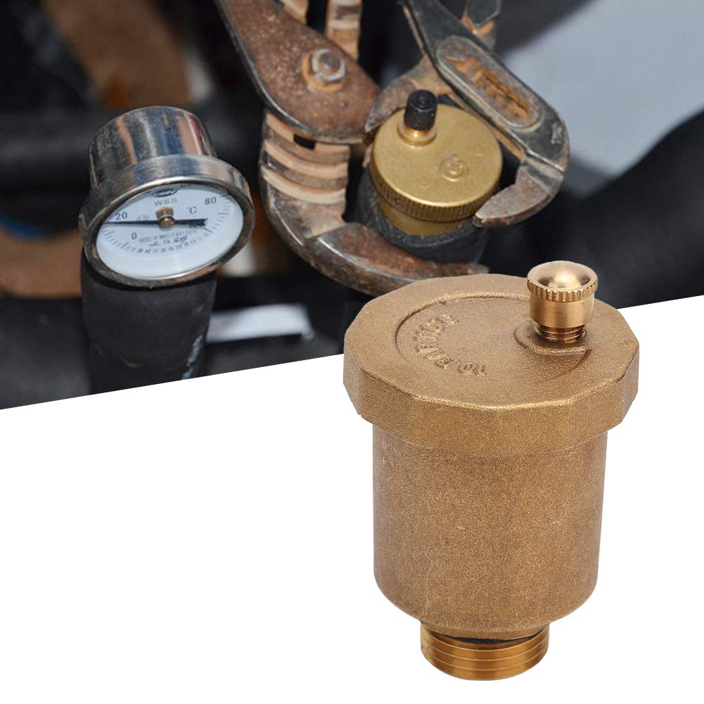 Elprico valvola di sfiato aria ottone G1/2 maschio automatica