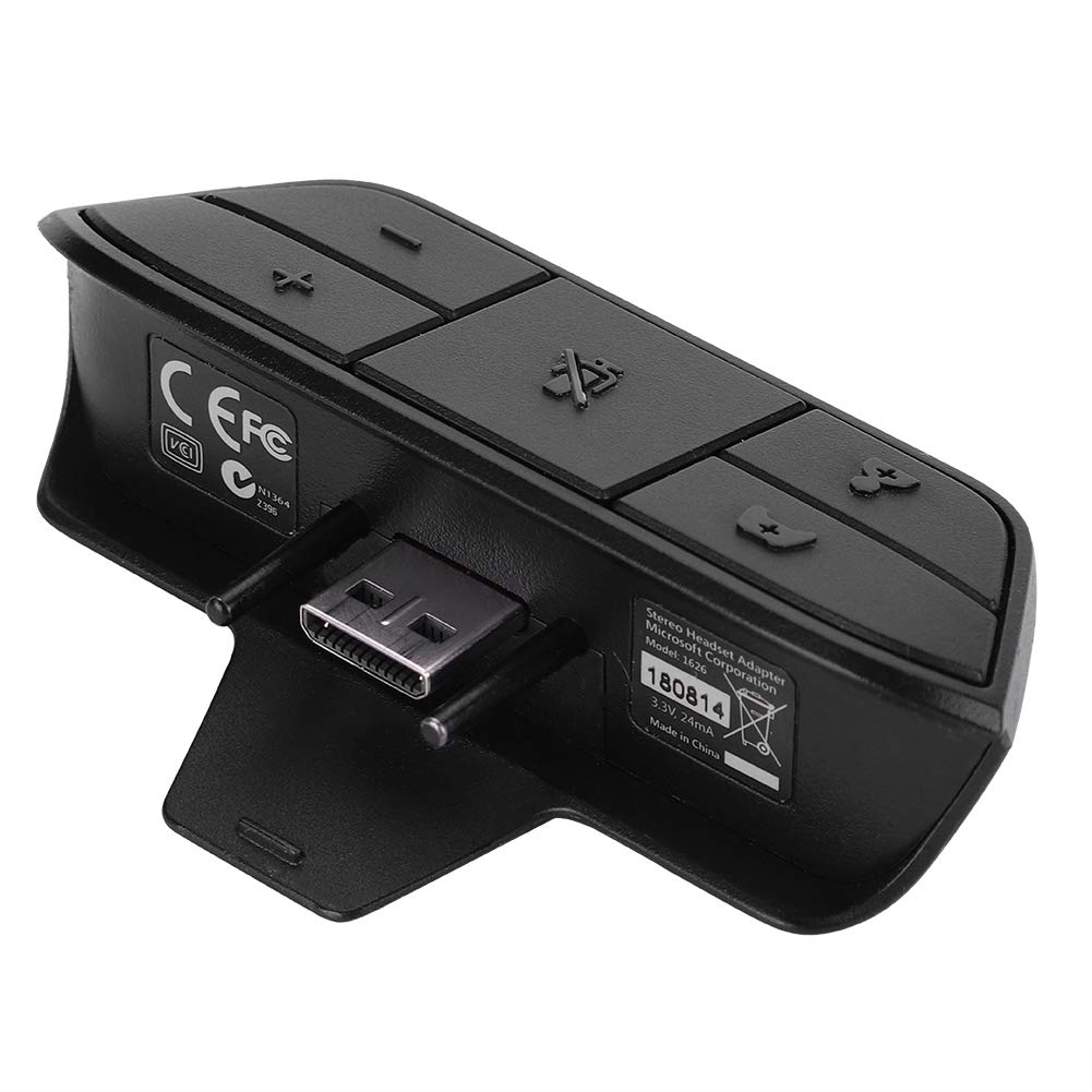 Elprico Adattatore Cuffie Stereo 3,5 mm per Controller One Nero