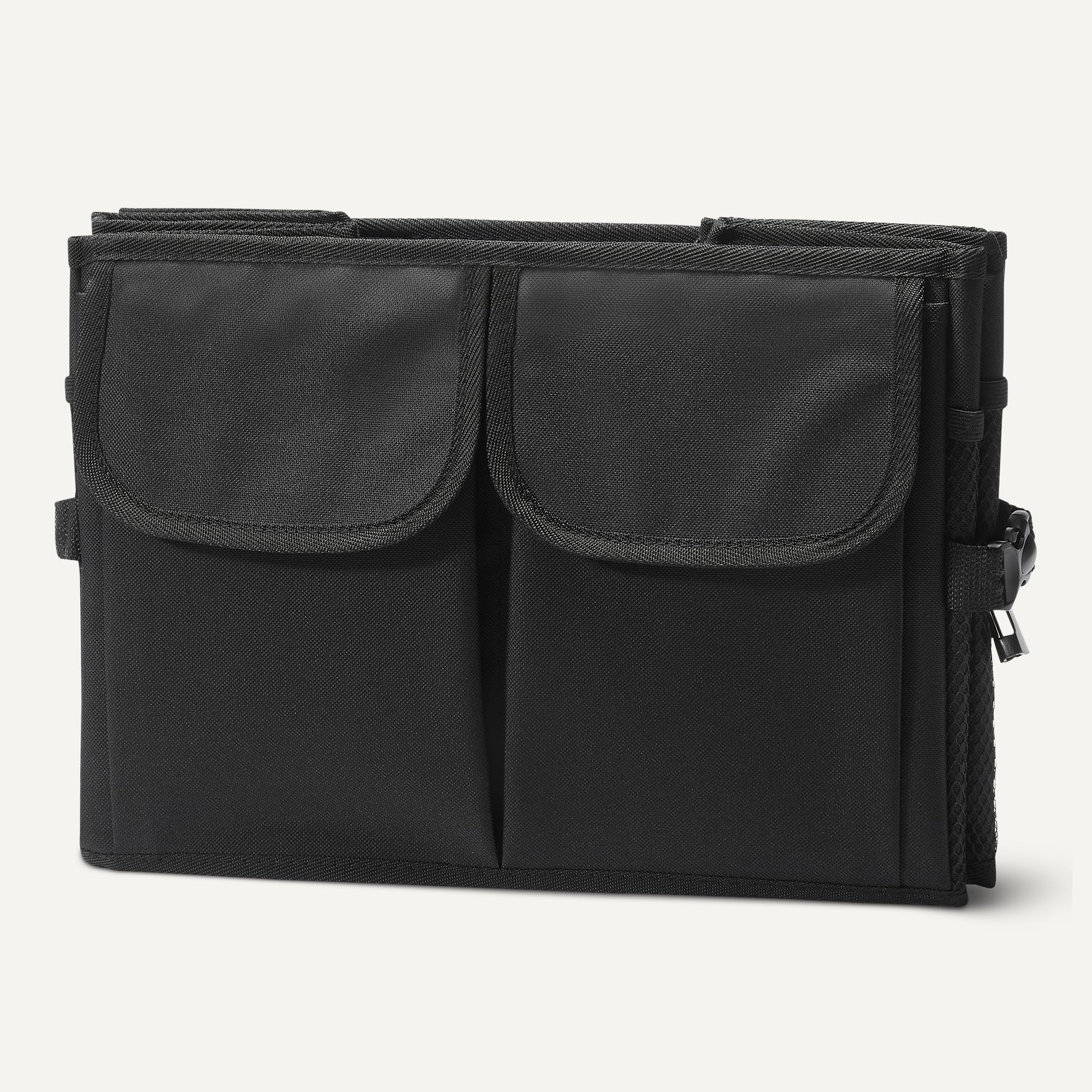 Amazon Basics Organizer Bagagliaio Auto 51L Nero Pieghevole