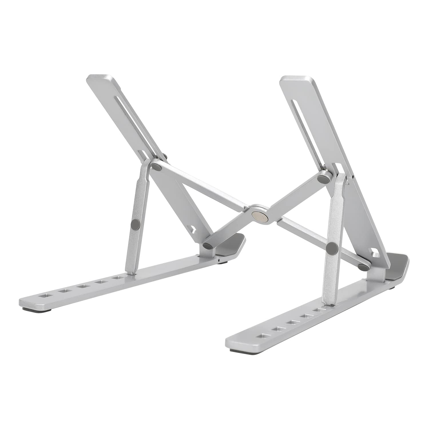 Amazon Basics supporto laptop alluminio 10-15,6" argento 6 angoli
