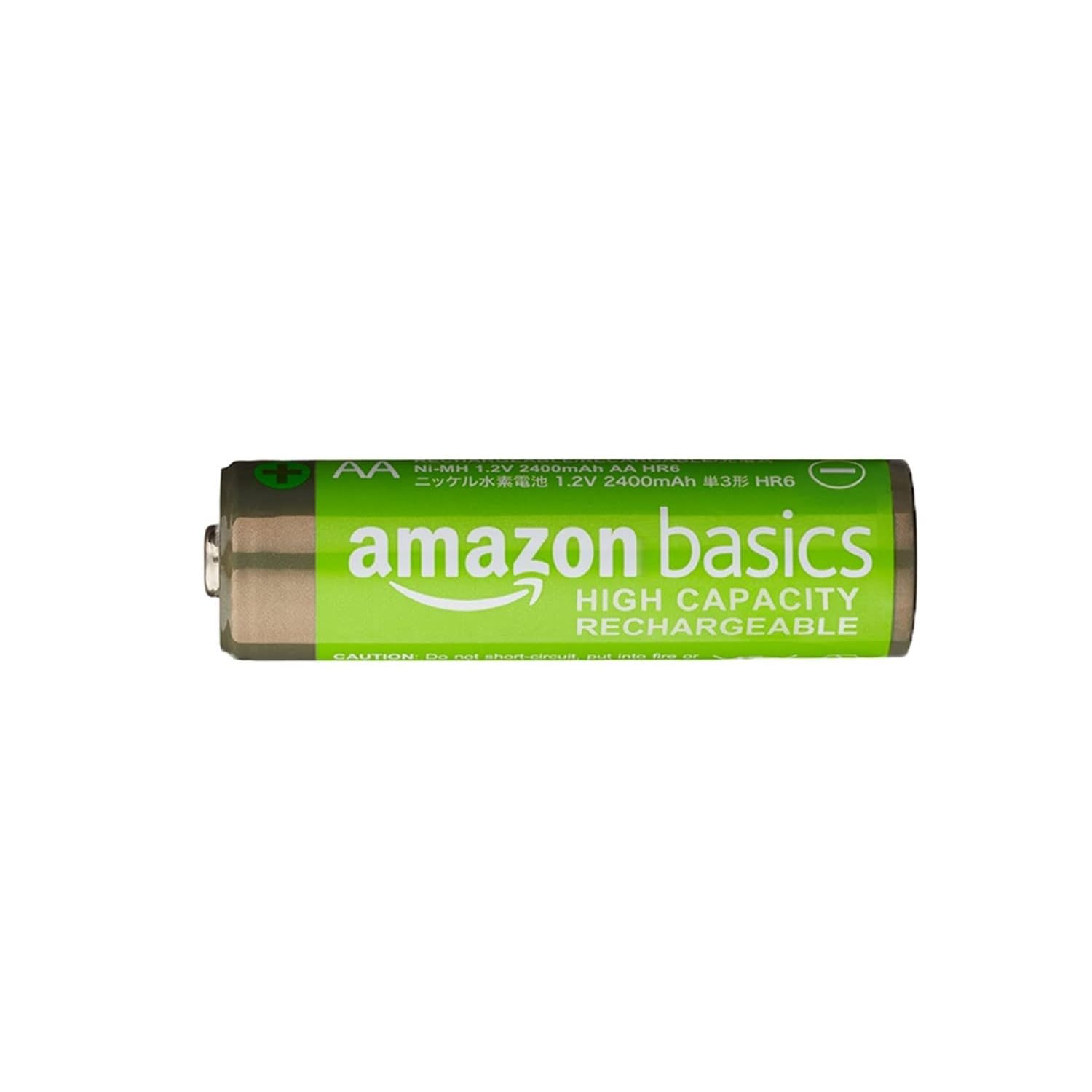 Amazon Basics Batterie Ricaricabili AA 2400mAh 16 Pezzi
