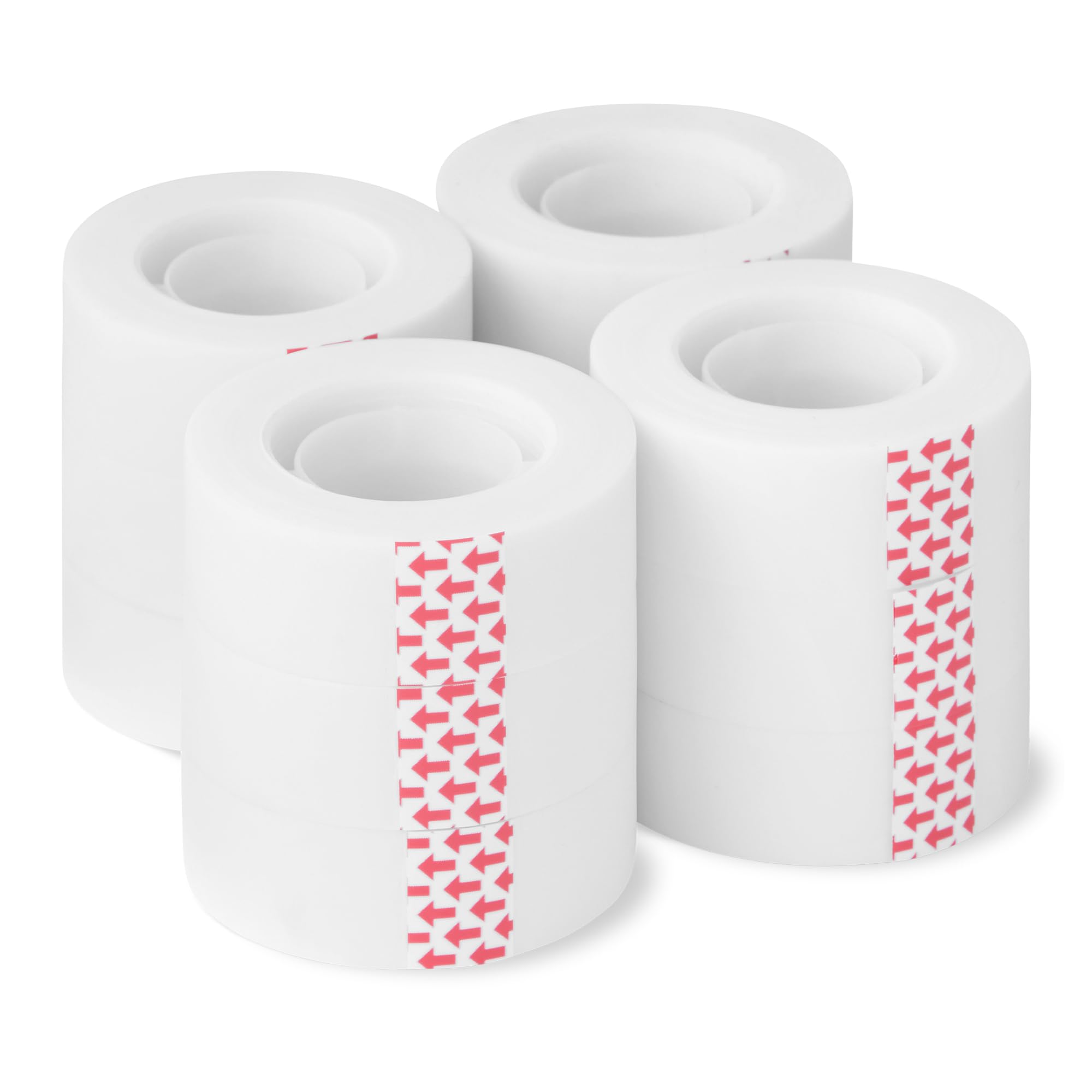 Amazon Basics Nastro Adesivo Invisibile Opaco 3 Rotoli 7,6 m