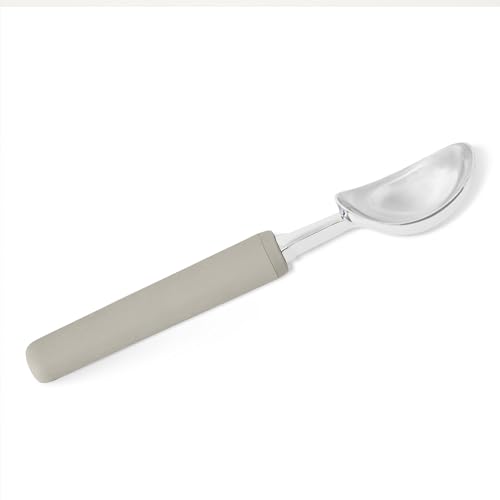 Amazon Basics porzionatore gelato impugnatura morbida grigio lino