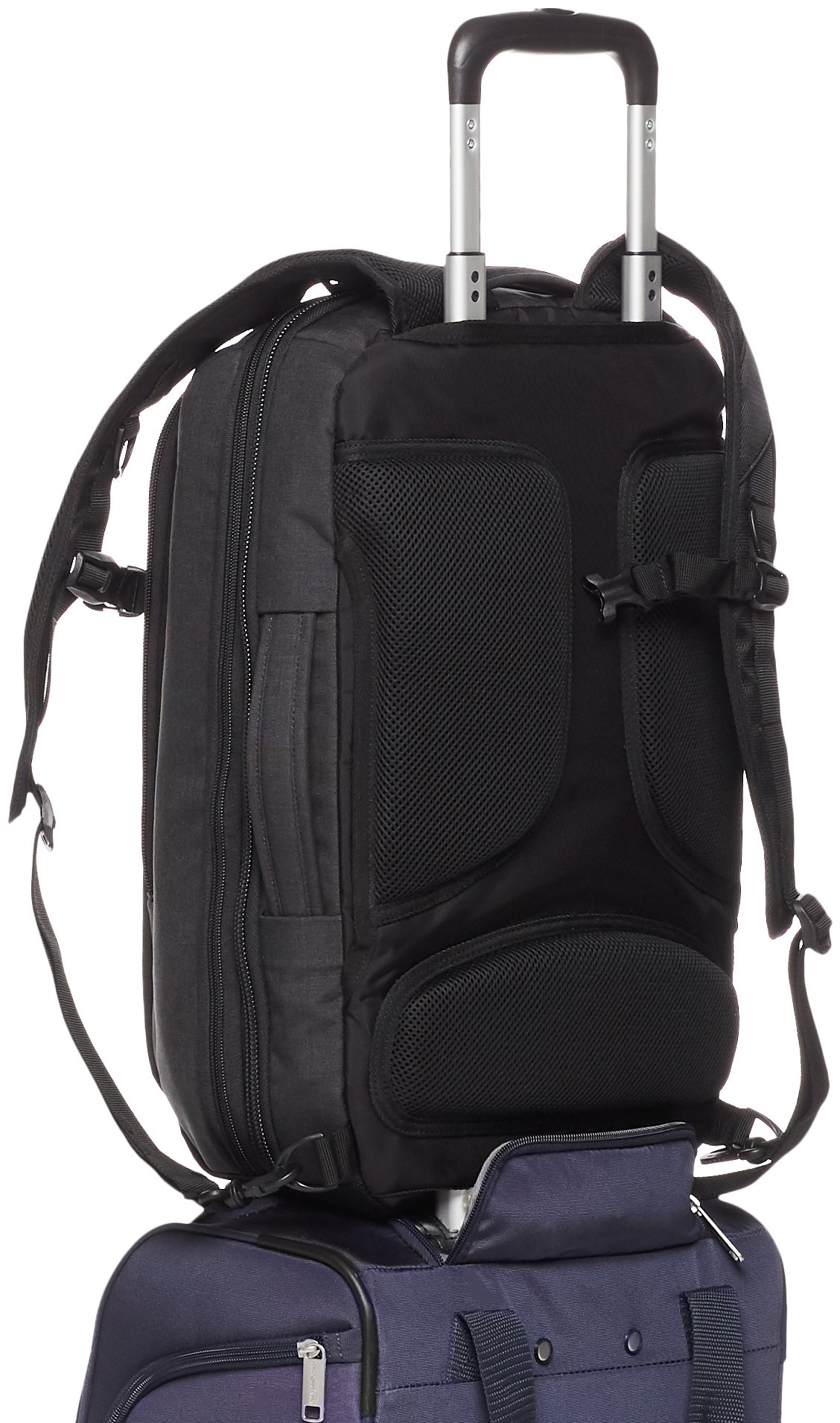 Amazon Basics Zaino Viaggio Nero Compatto Porta Laptop
