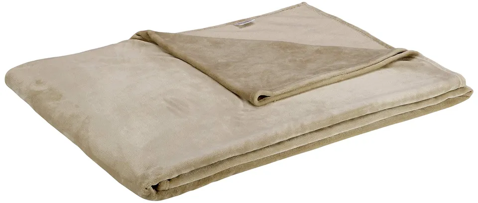 AmazonBasics coperta pile sabbia 229x274 cm