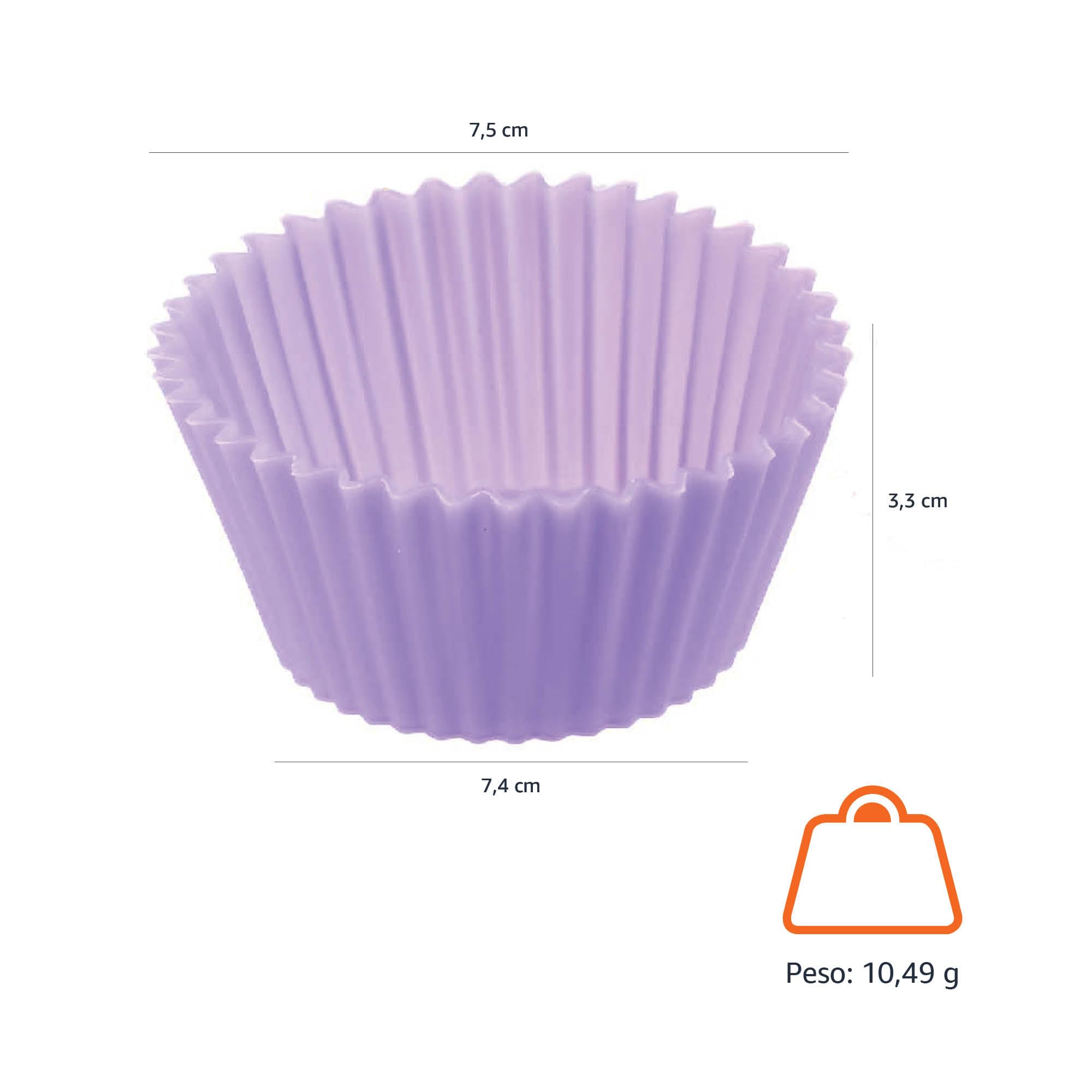 Amazon Basics pirottini in silicone 12 pezzi multicolore