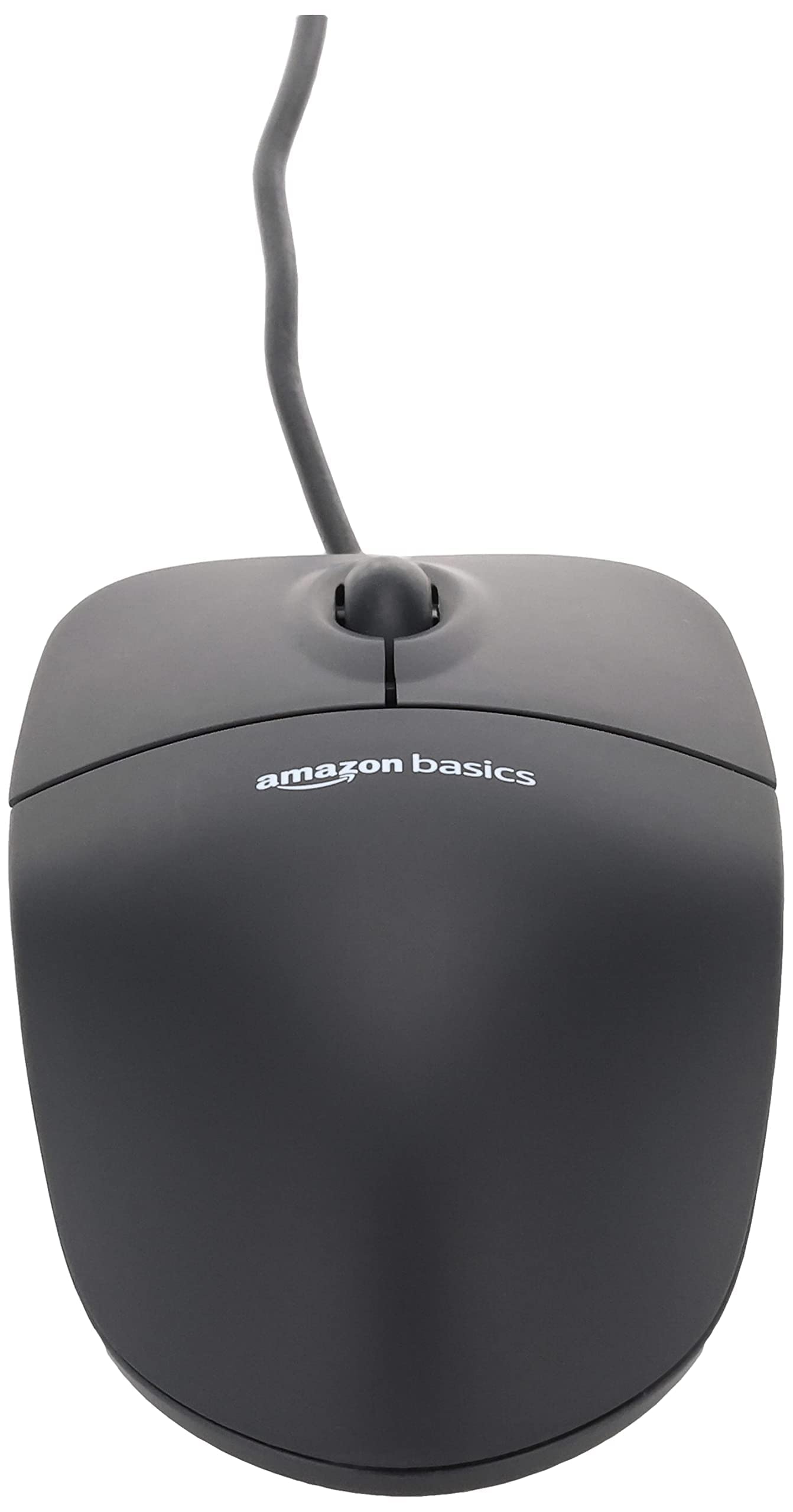 AmazonBasics Mouse Ottico USB Nero Confezione da 1 1000 dpi