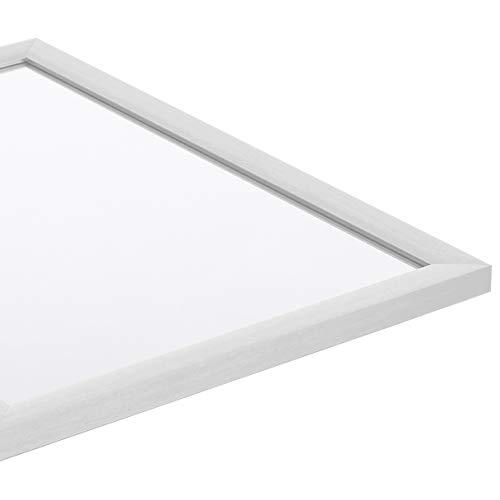 AmazonBasics Specchio parete rettangolare nichel 51x71