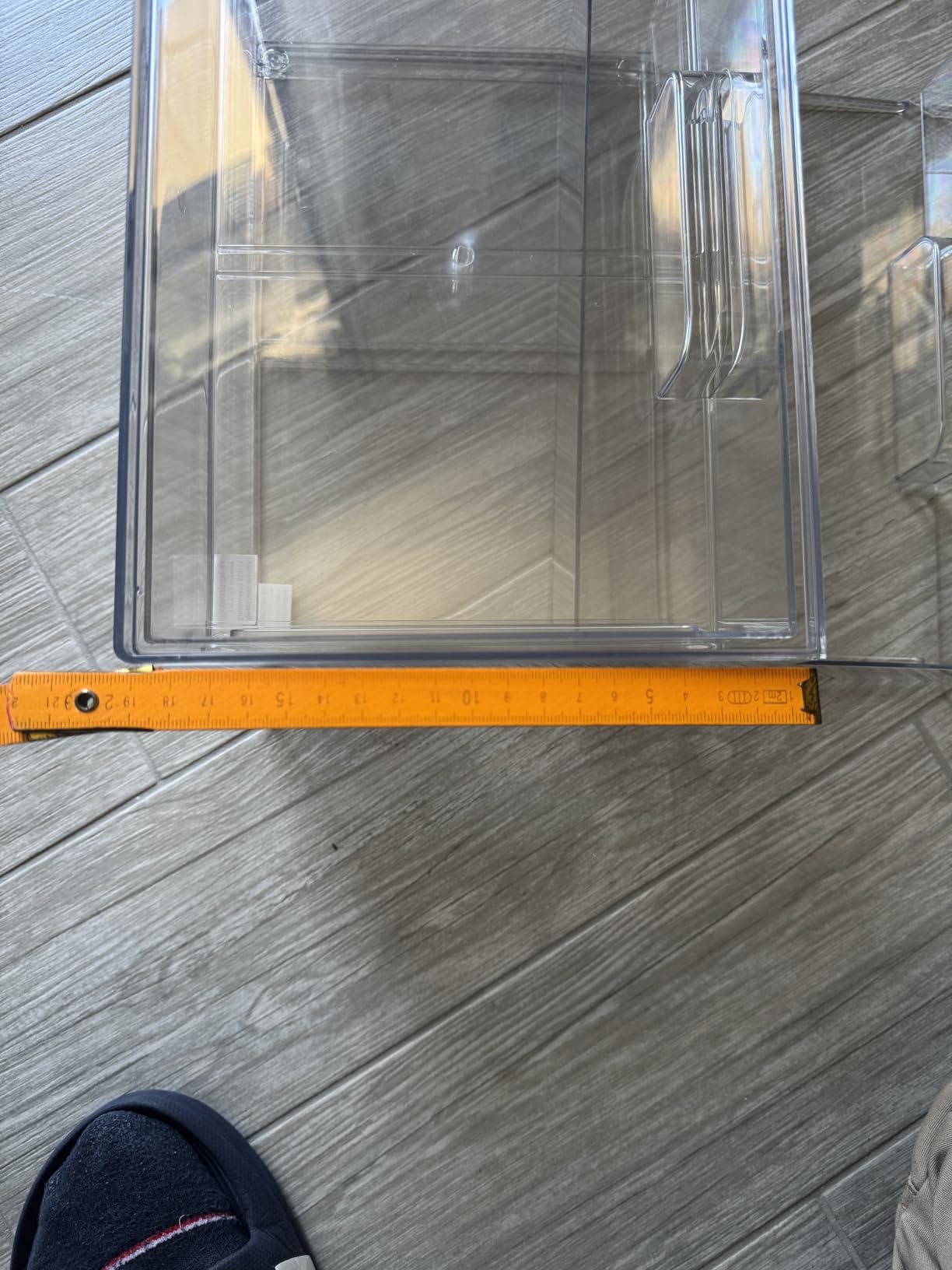 Amazon Basics organizer trucco trasparente 4 pezzi 11,3 cm