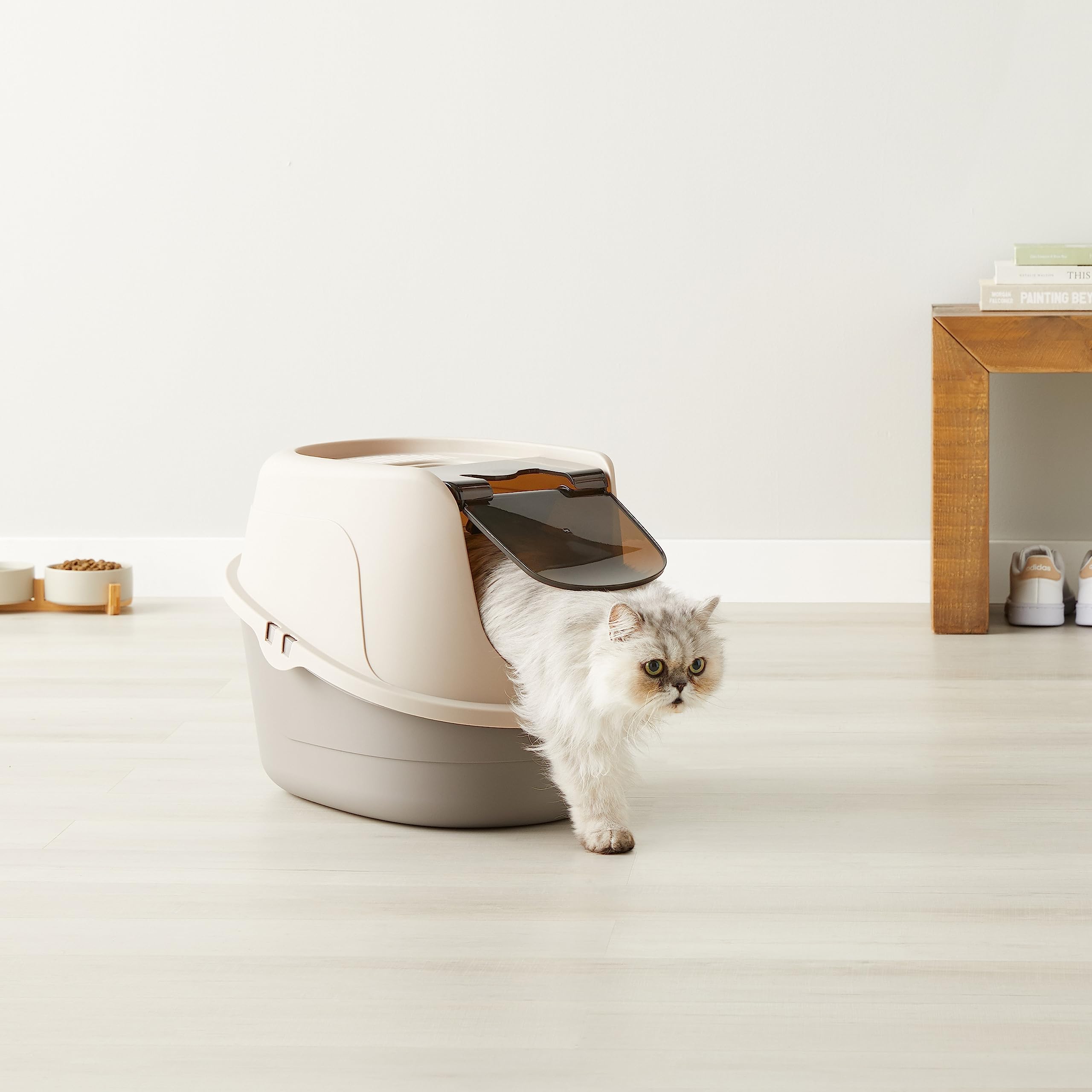 AmazonBasics Lettiera Gatti con Cappuccio Standard Chiusa